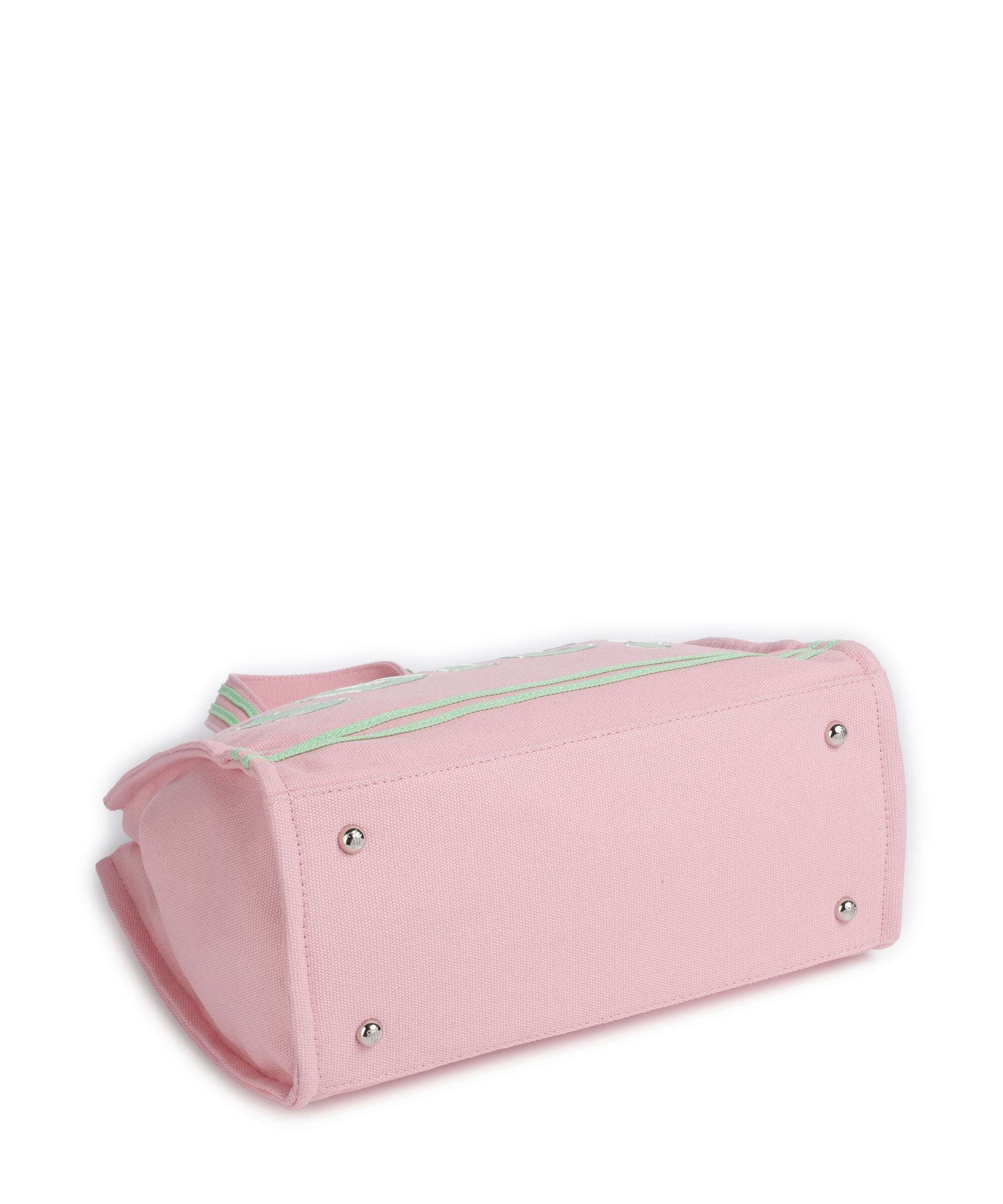 Juicy Couture Iris Patch Canvas M Handbag juicy pink/summer green - Image 5