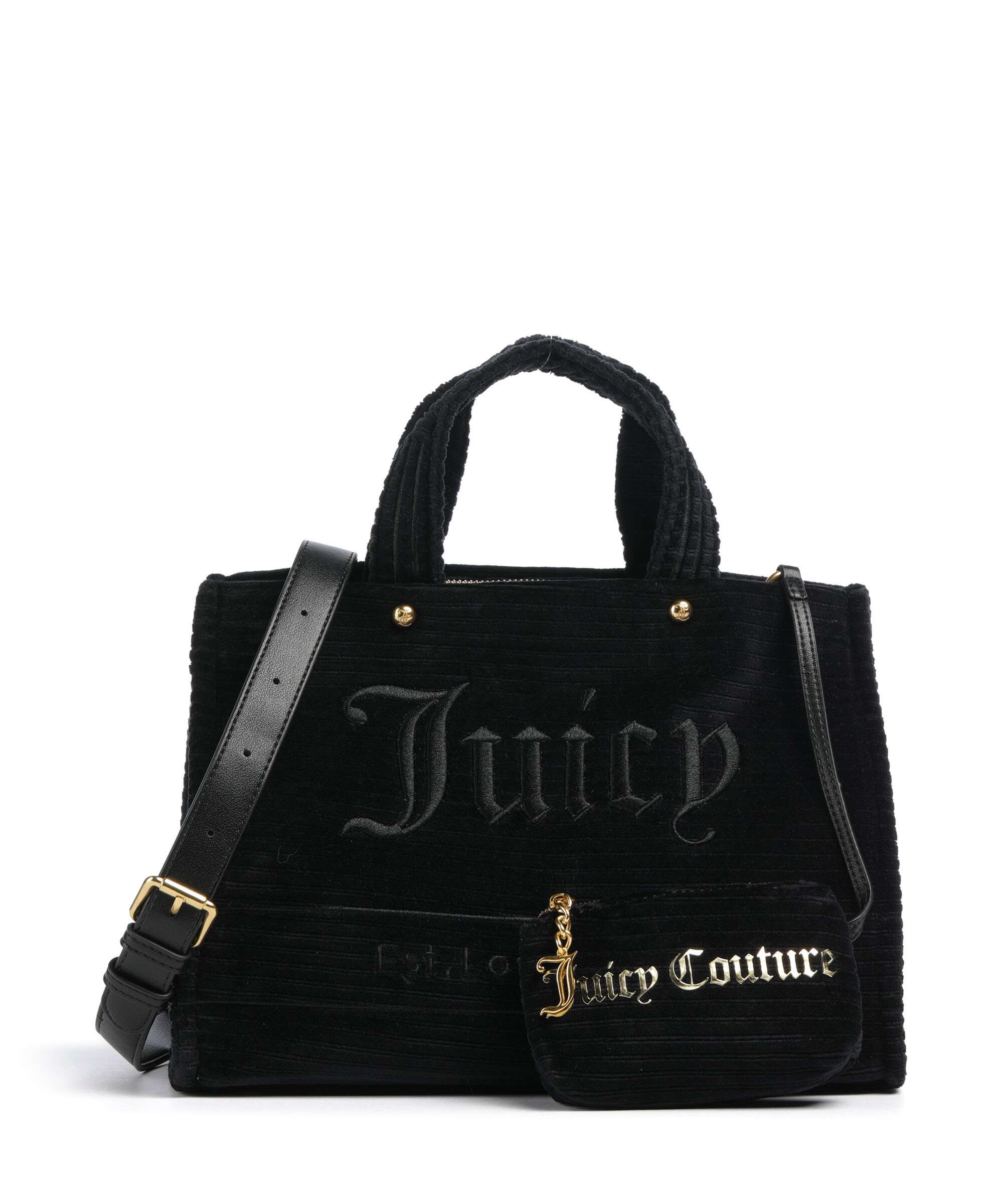 Juicy Couture Iris Velvet M Handbag black - Image 4