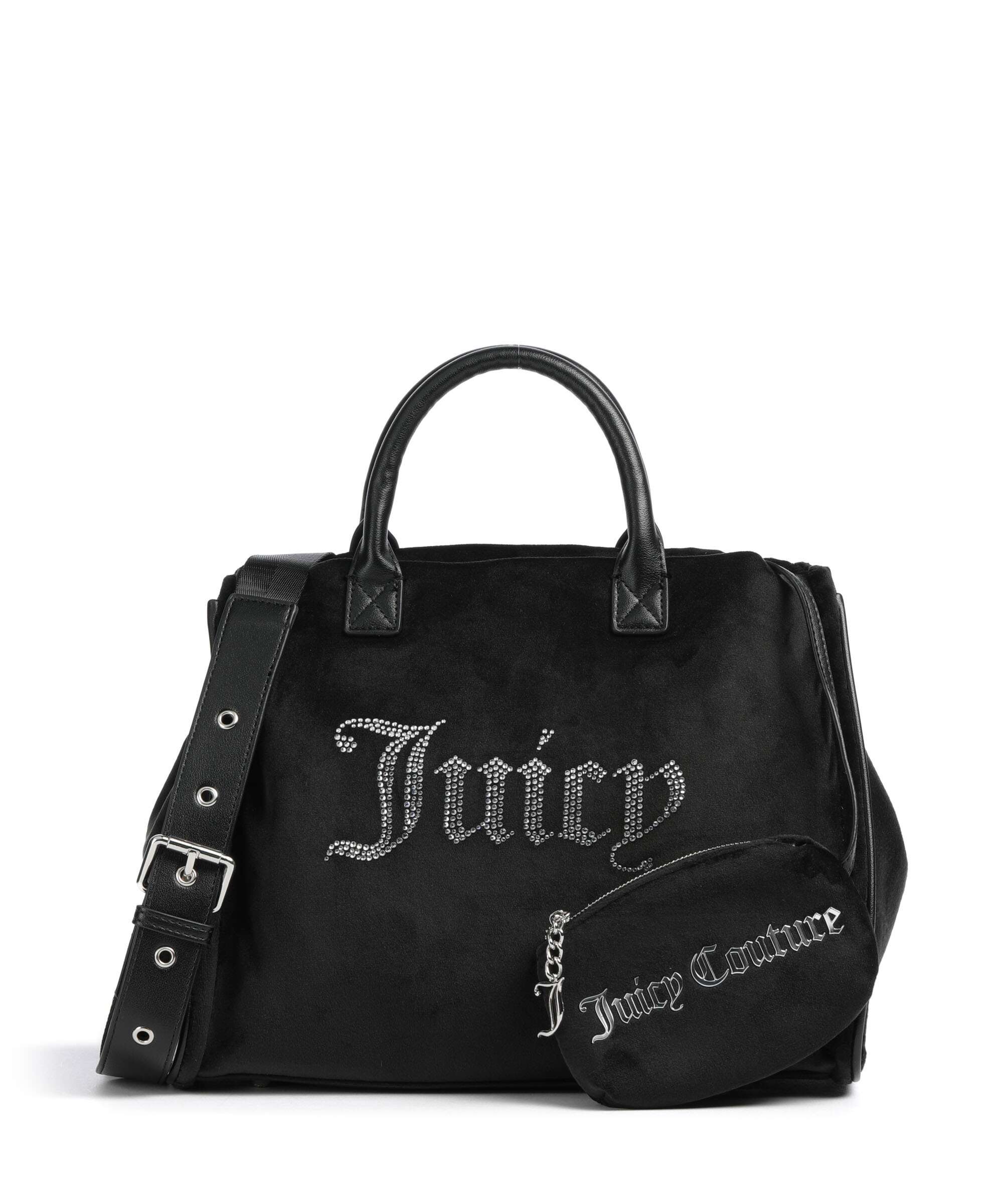 Juicy Couture Iris Velvet M Handbag black - Image 4