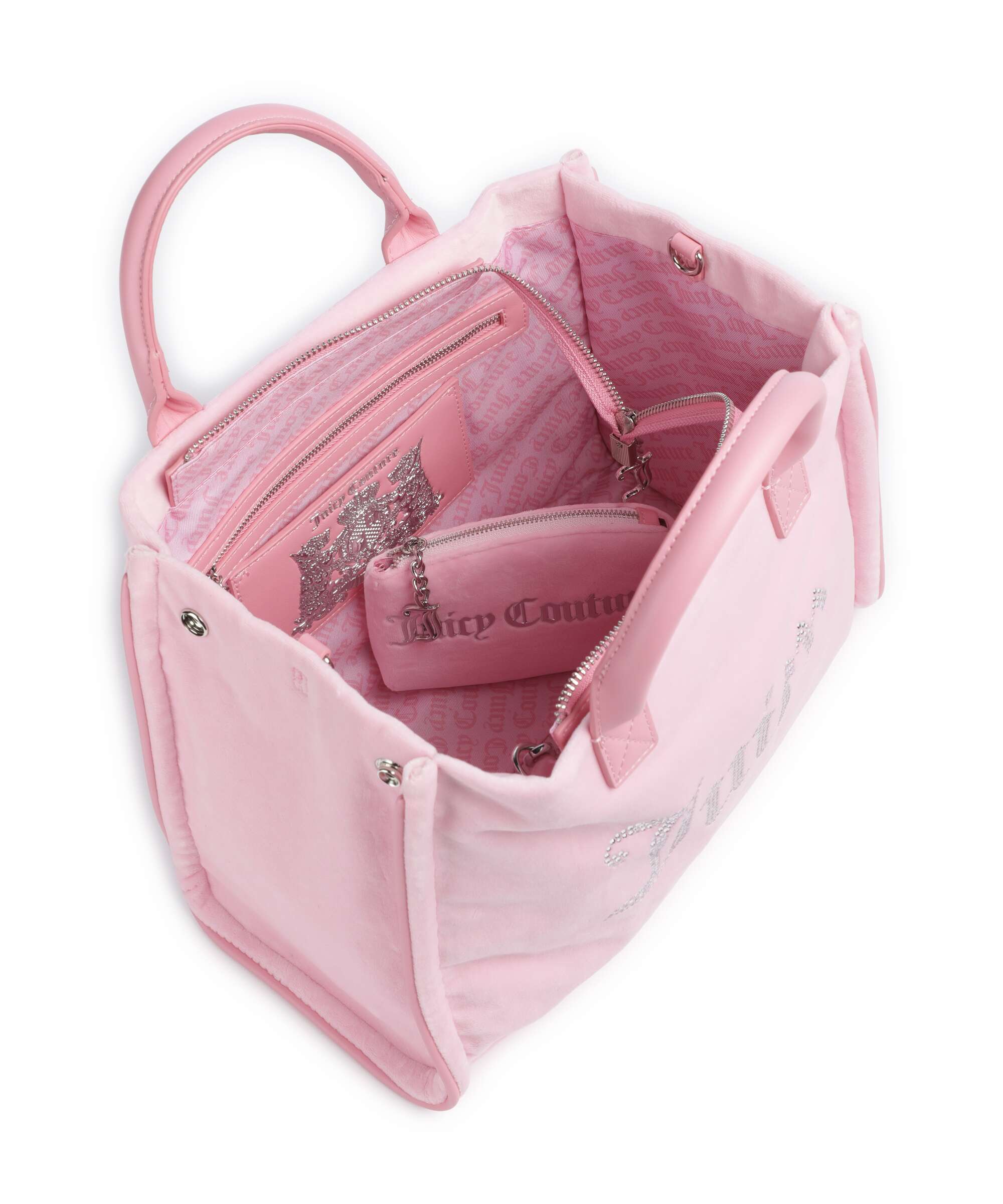Juicy Couture Iris Velvet M Handbag cherry blossom - Image 6