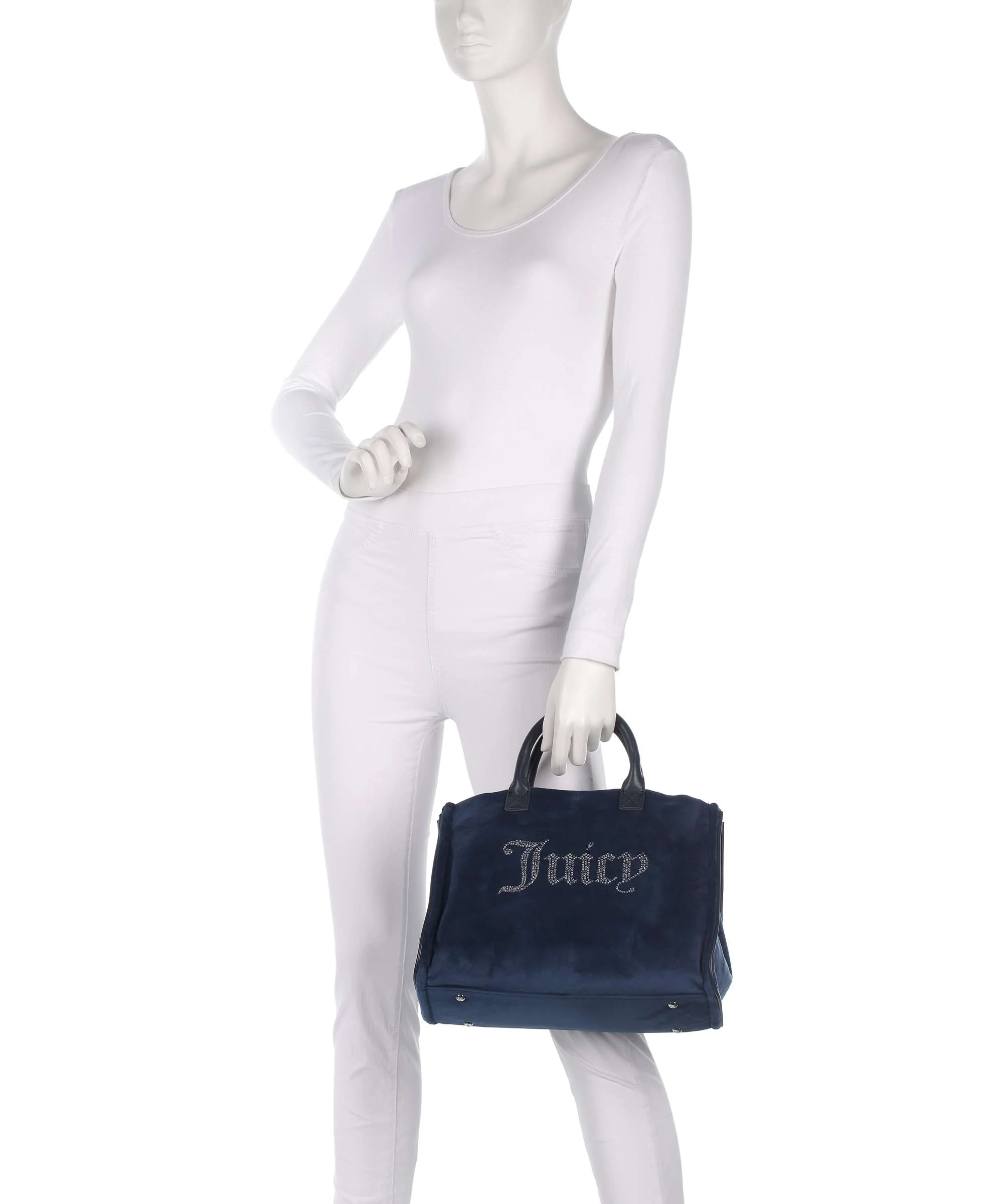 Juicy Couture Iris Velvet M Handbag night sky - Image 3