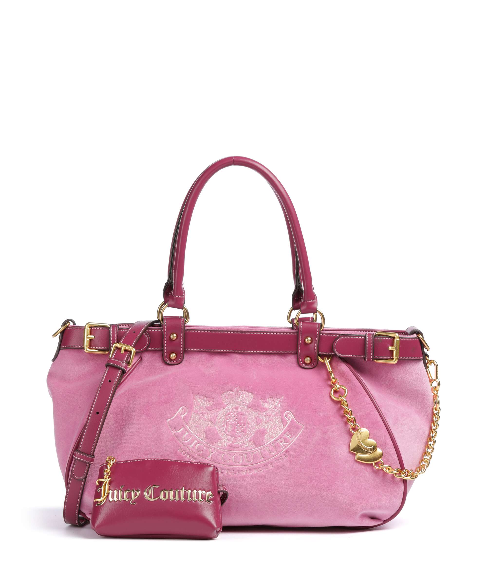 Juicy Couture Twig Narrative Velvet L Tote bag super pink - Image 4