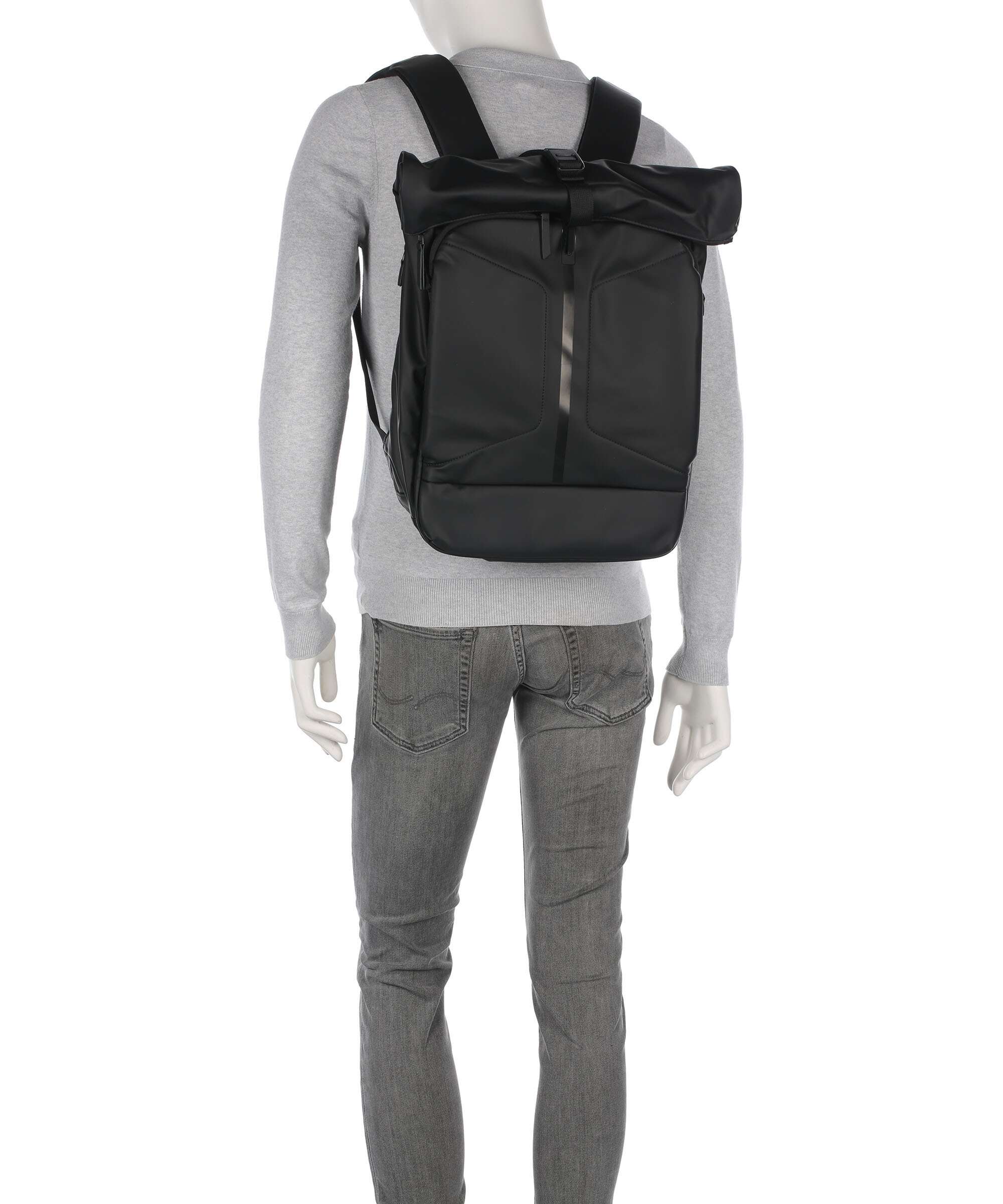 Jump Obsidian Rolltop backpack black - Image 3