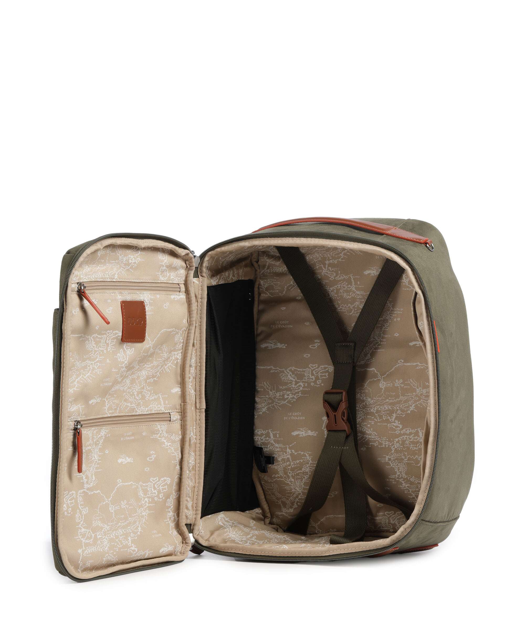 Jump Uppsala Soft S Travel backpack olive - Image 7