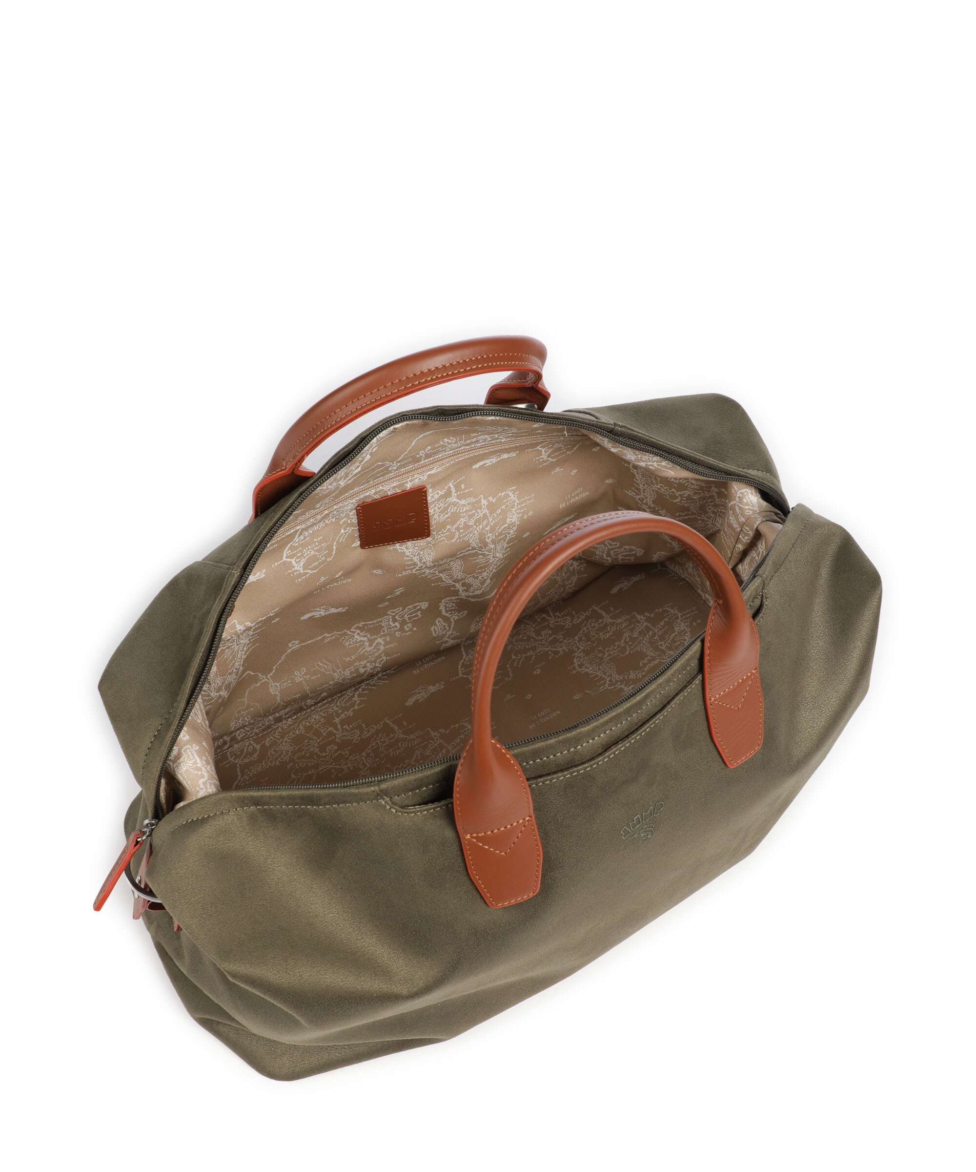 Jump Uppsala Soft Weekend bag olive - Image 5