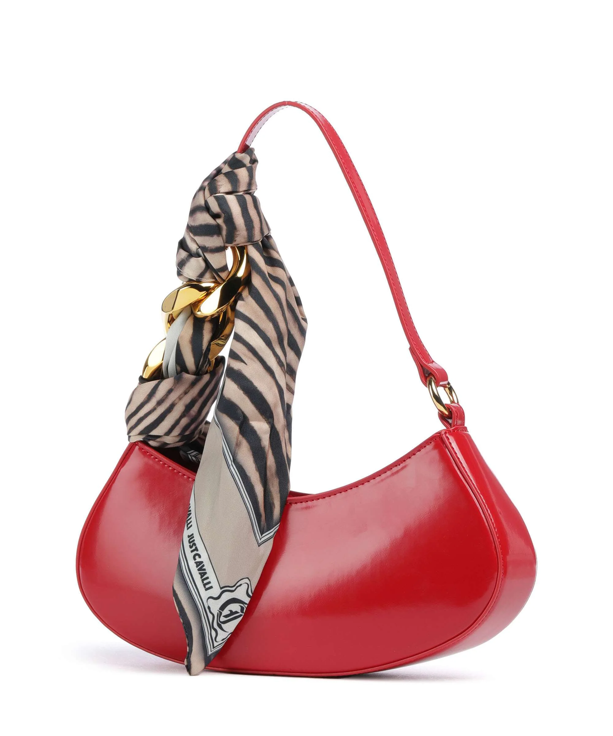 Just Cavalli Chain Foulard Shoulder bag barbados cherry - Image 2