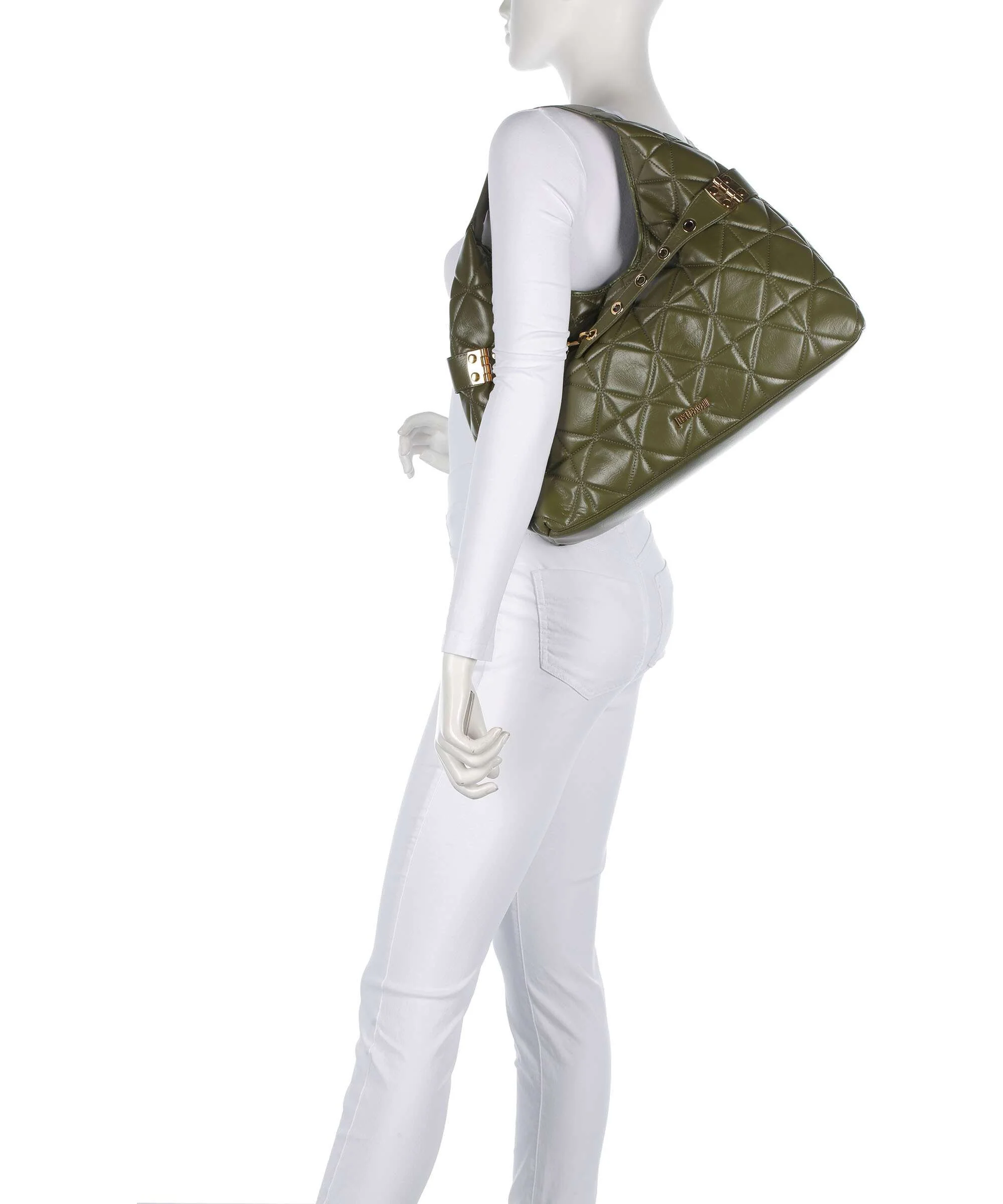 Just Cavalli Hobo bag military olive - Image 3