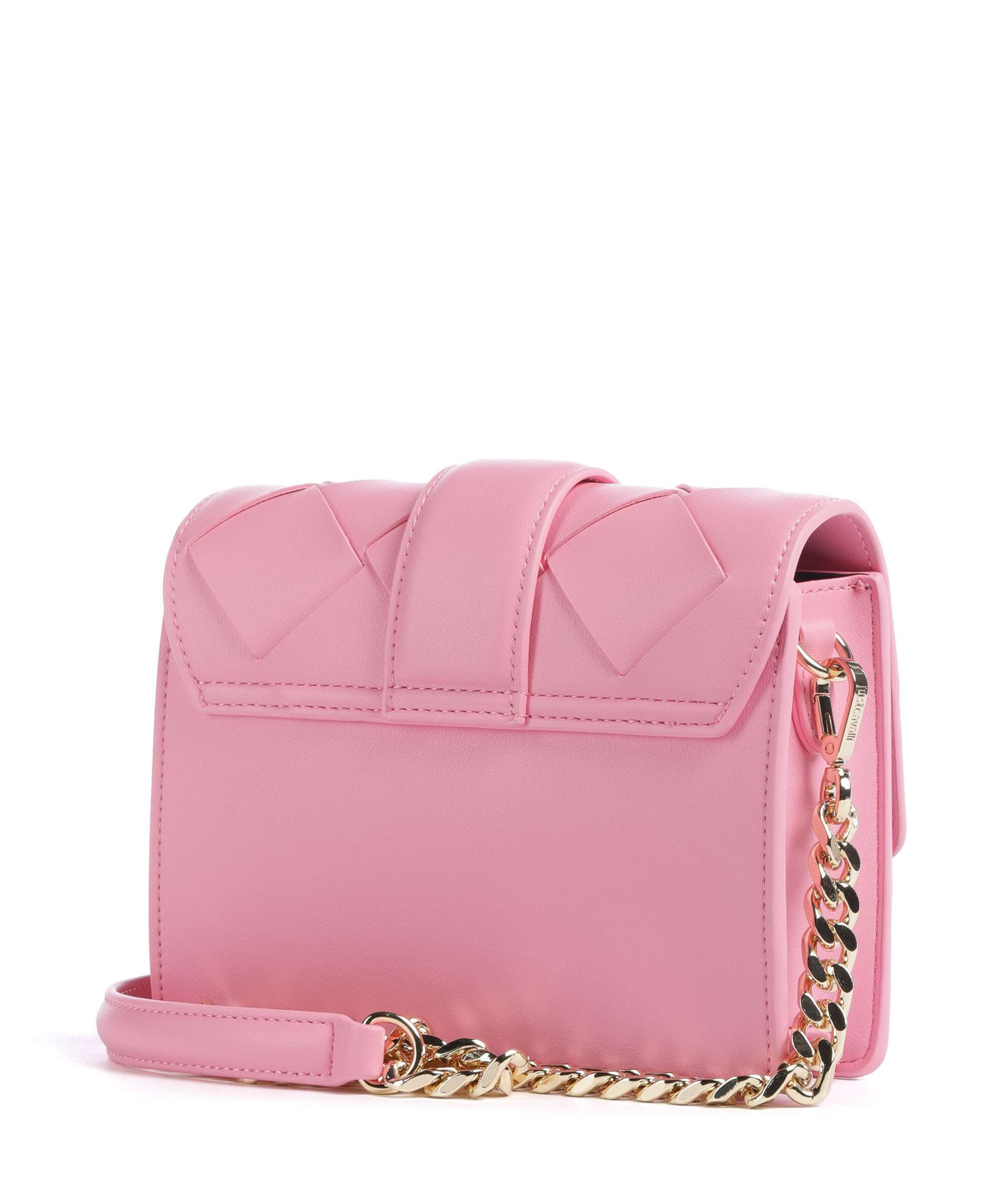 Just Cavalli Iconic Snakes Braided Crossbody bag begonia pink - Image 2