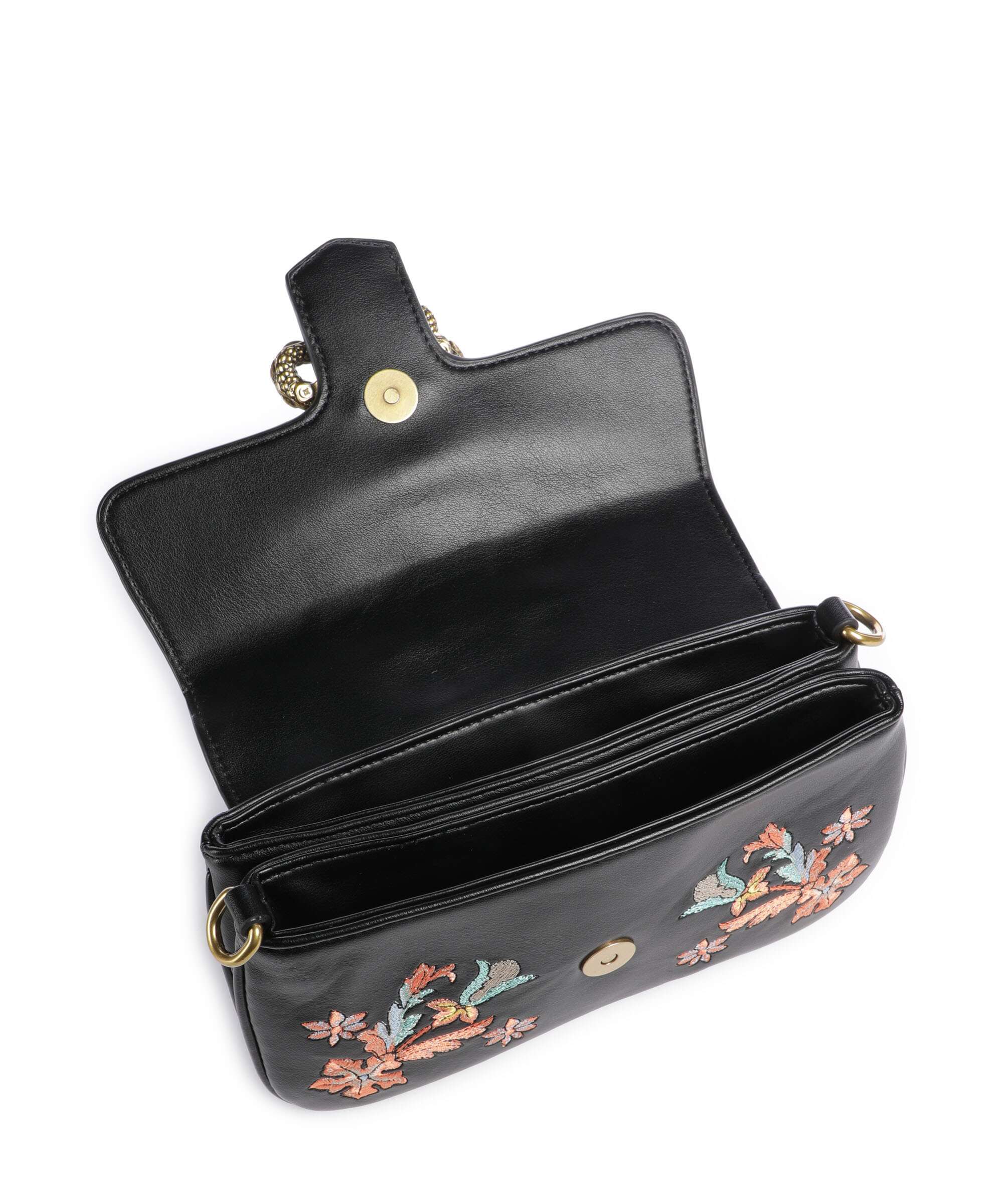 Just Cavalli Iconic Snakes Crossbody bag black - Image 6