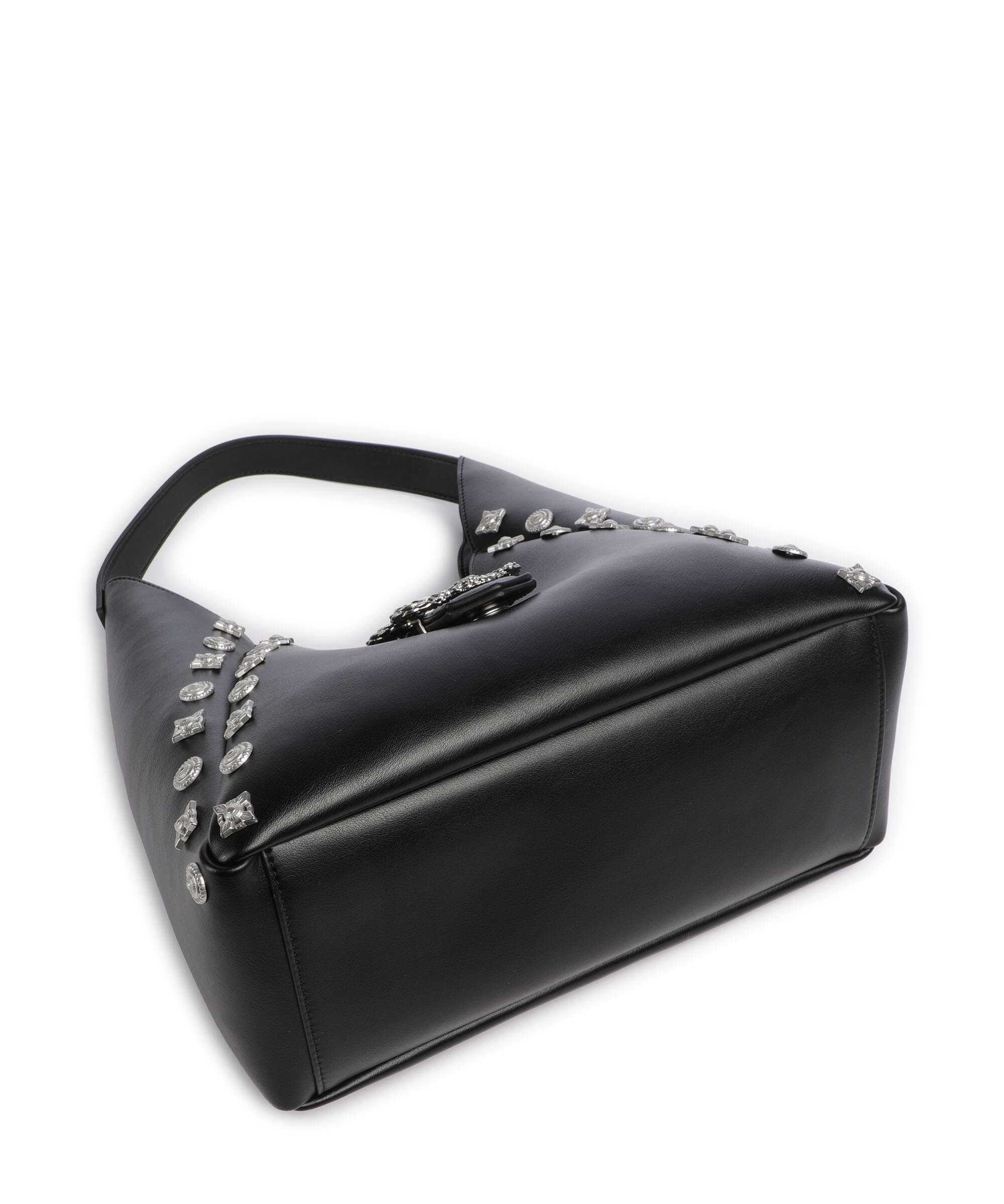 Just Cavalli Iconic Snakes Hobo bag black - Image 5