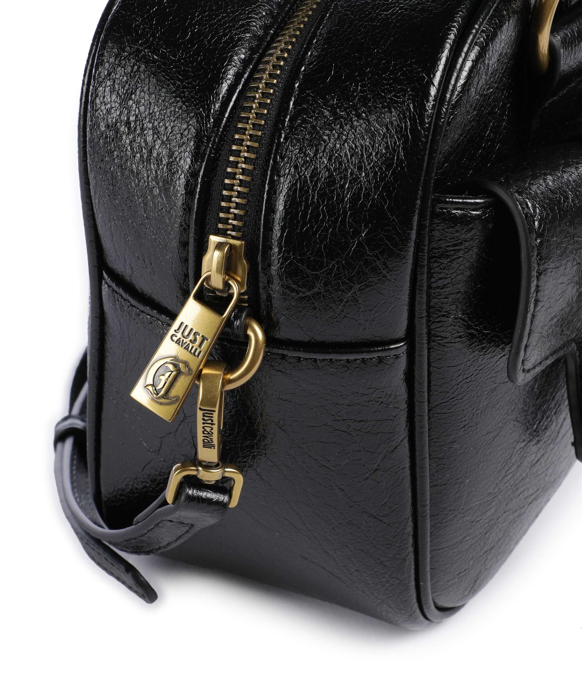 Just Cavalli Iconic Snakes Pockets Handbag black - Image 4