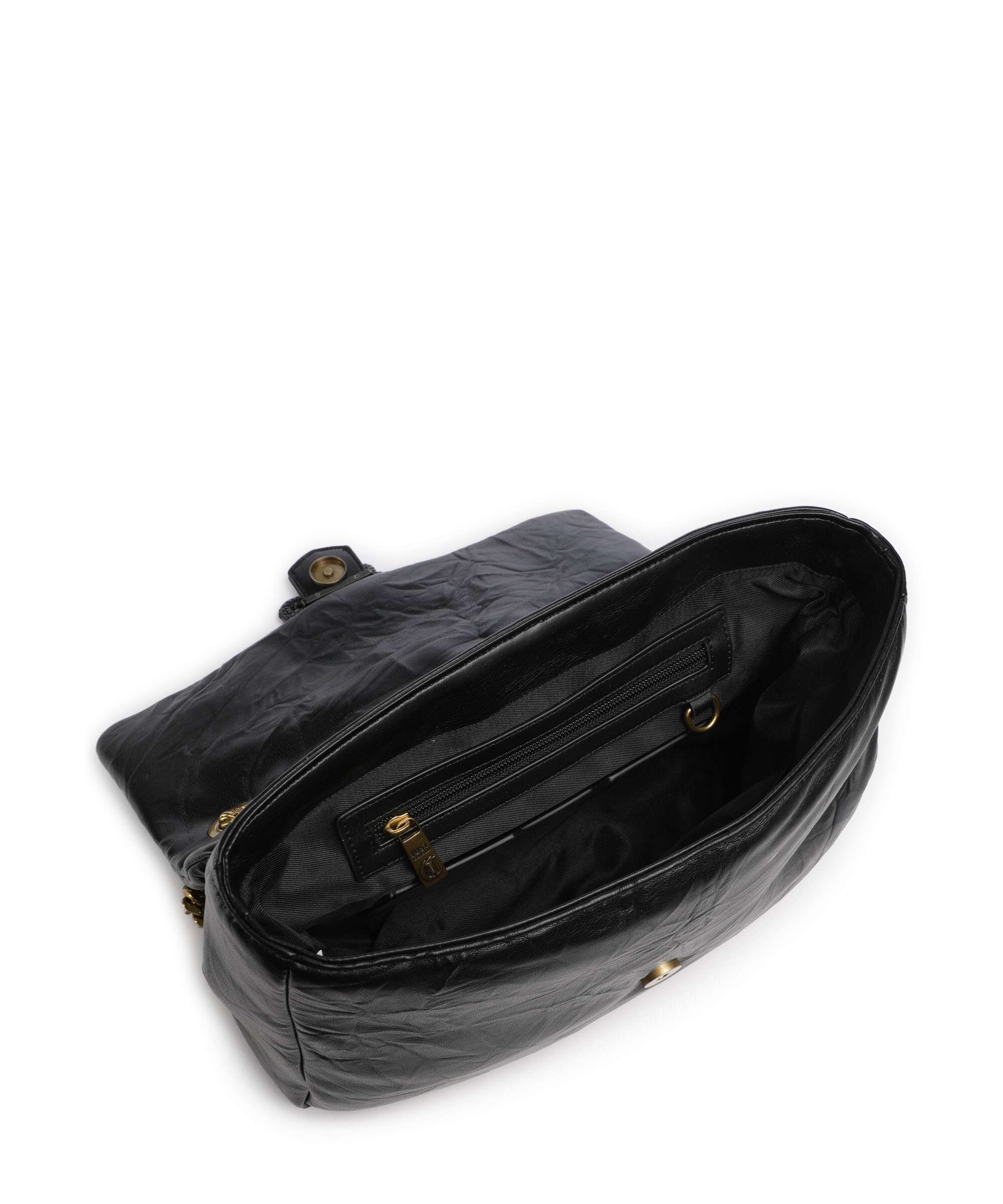 Just Cavalli Iconic Snakes Puffy Shoulder bag black - Image 6