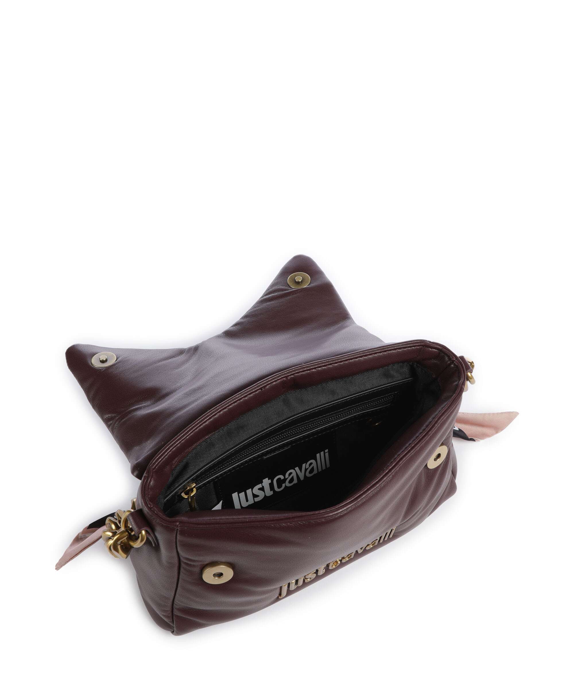 Just Cavalli Puffy Foulard Shoulder bag dark purple - Image 6