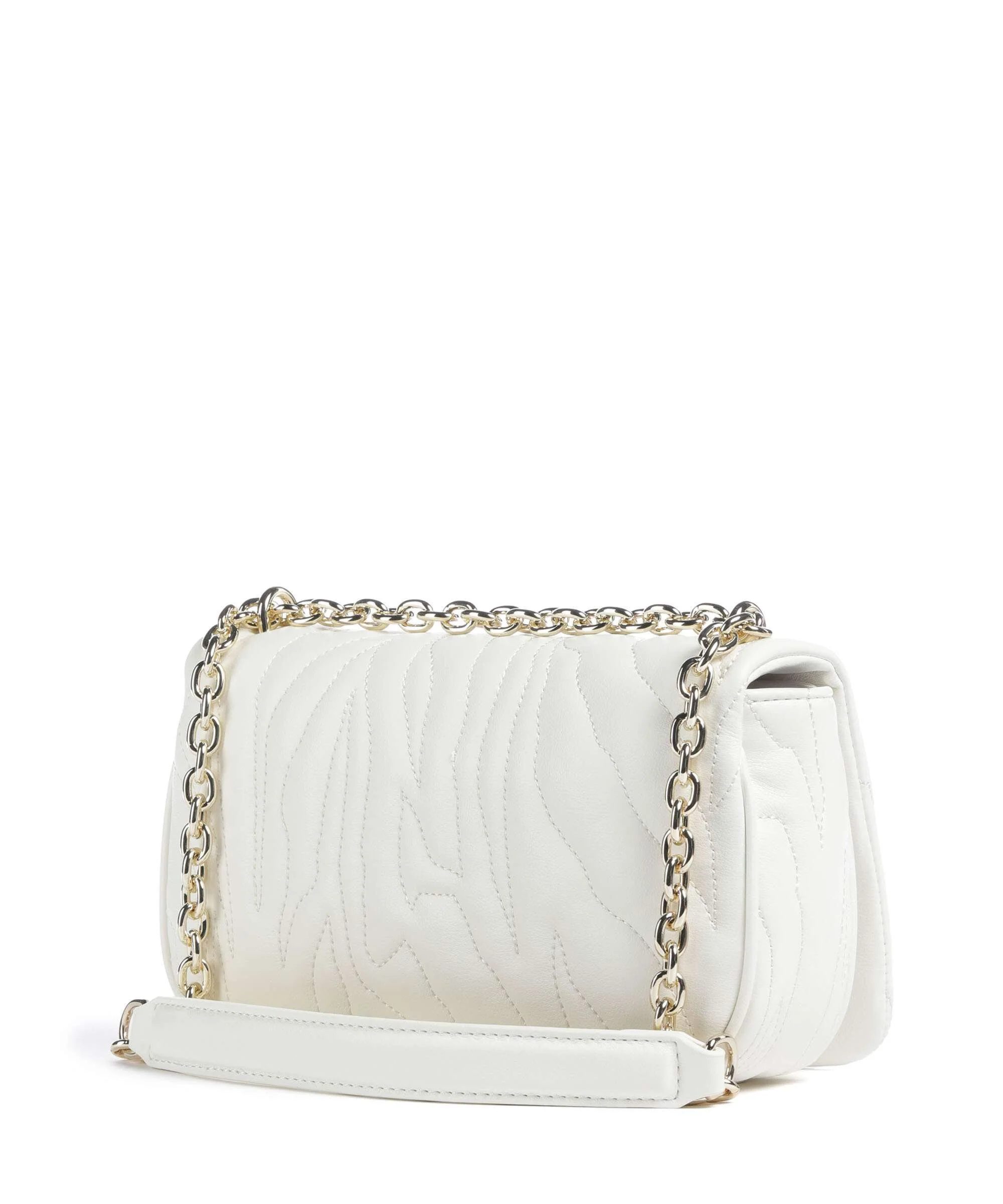Just Cavalli Quilted Zebra Shoulder bag white - Image 2