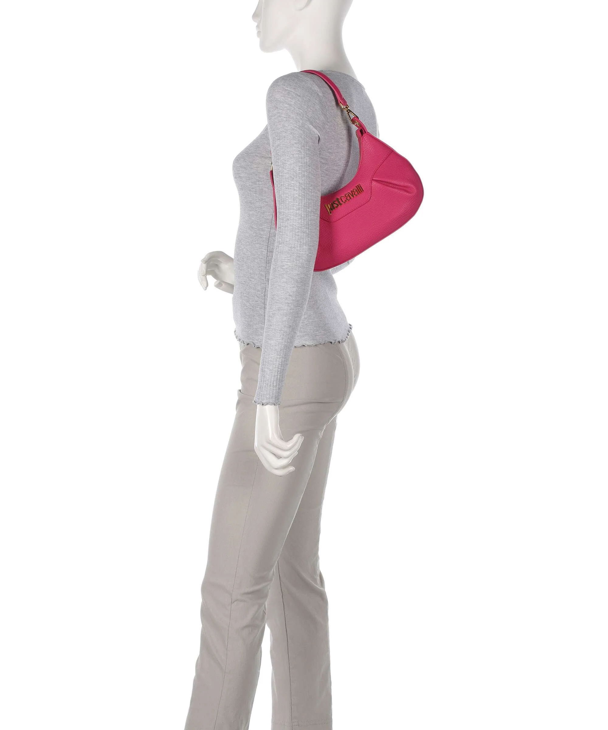 Just Cavalli Soft Basic Shoulder bag rose red - Image 3