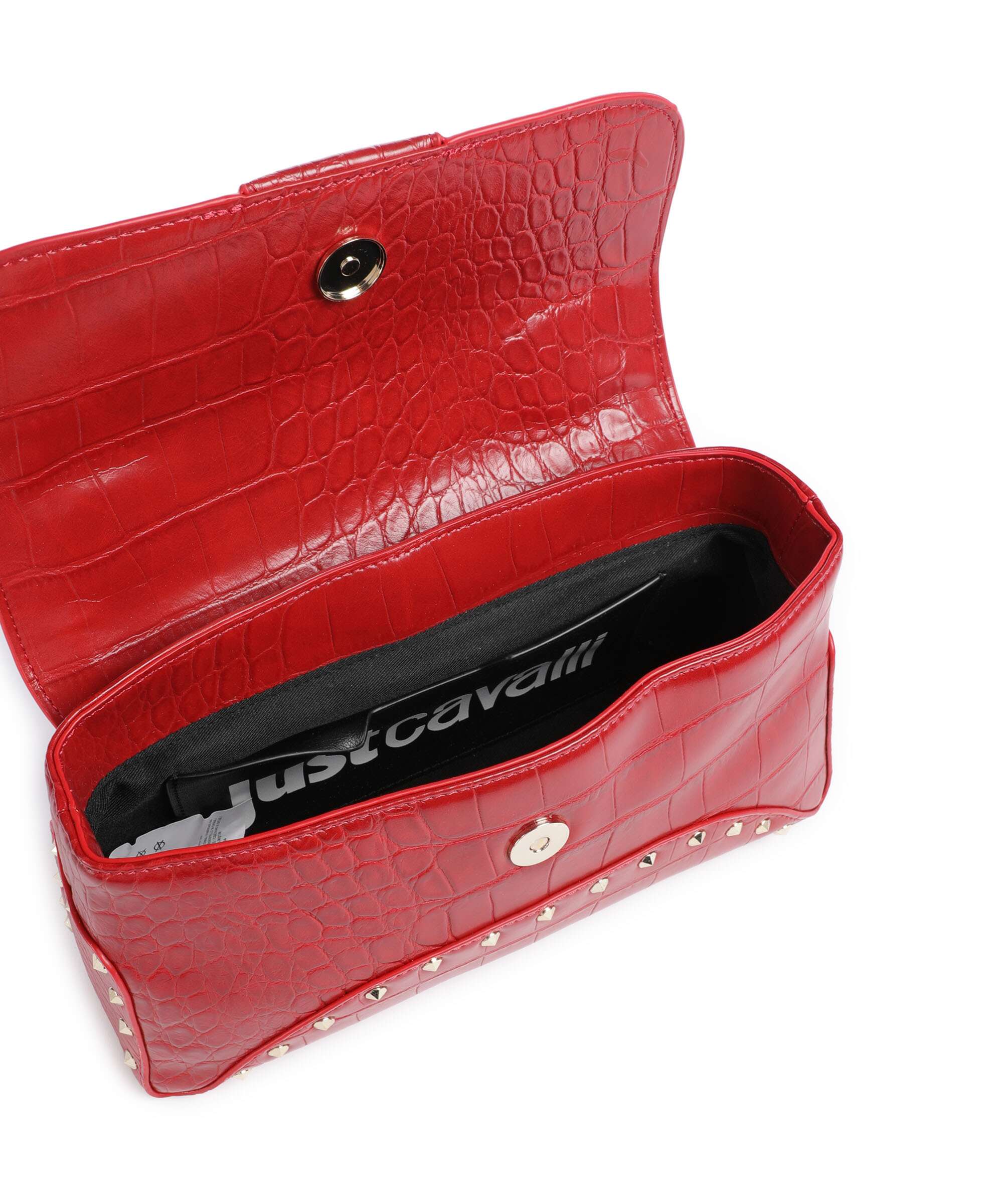 Just Cavalli Studs Shoulder bag tango red - Image 7