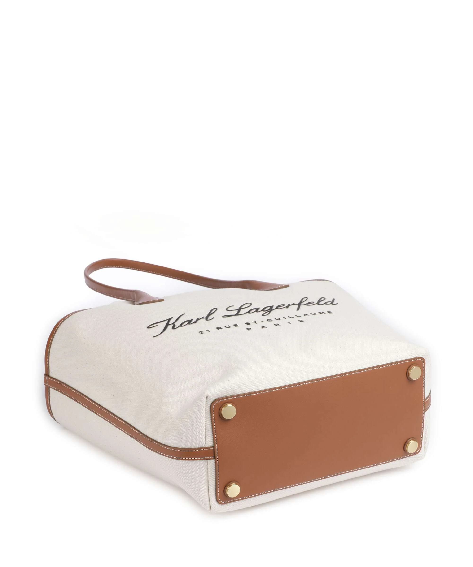 Karl Lagerfeld Hotel Karl Medium Tote bag natural canvas/tan - Image 4