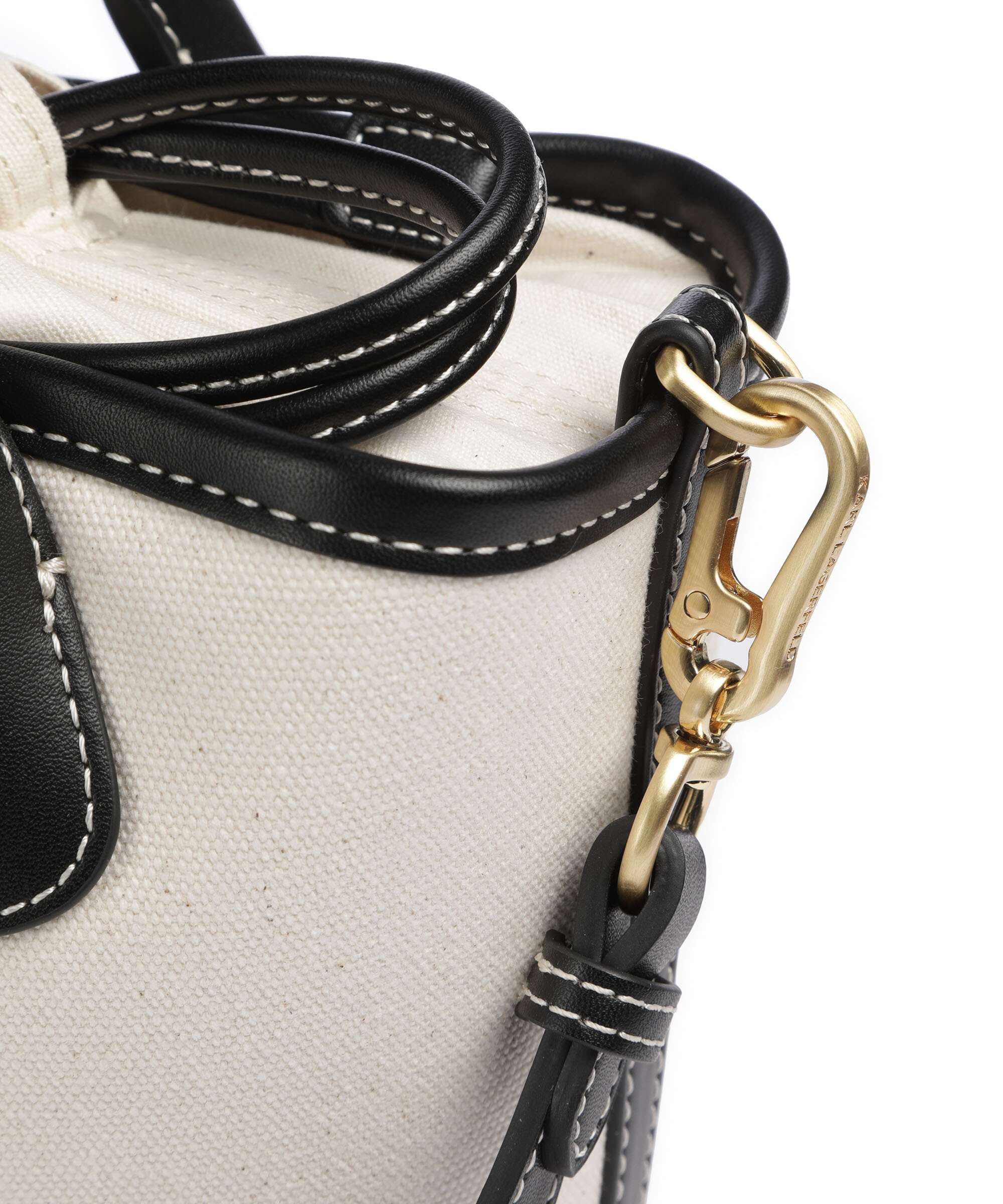 Karl Lagerfeld Hotel Karl Small Crossbody bag natural/black - Image 4