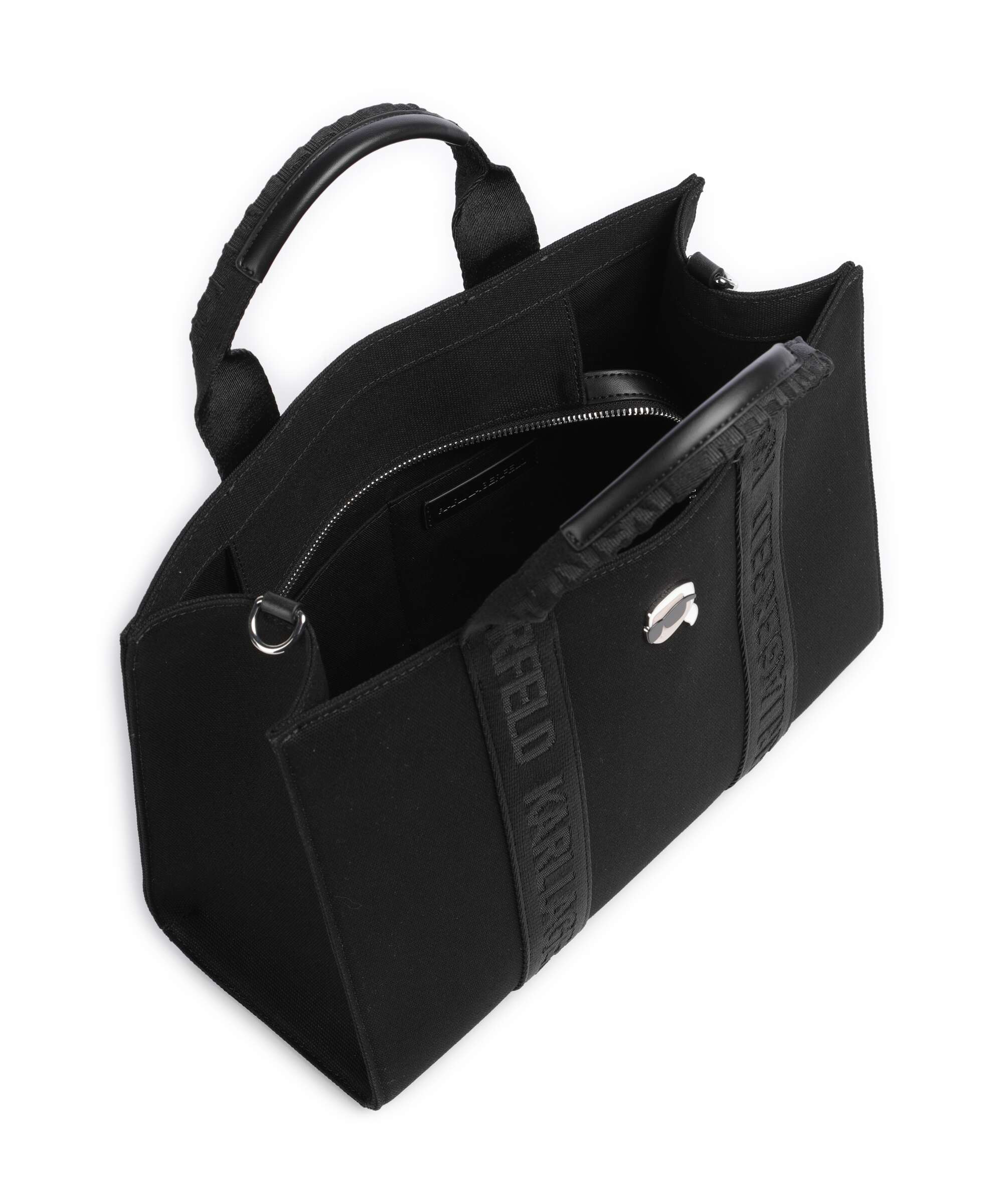 Karl Lagerfeld Ikon Medium Handbag black - Image 5