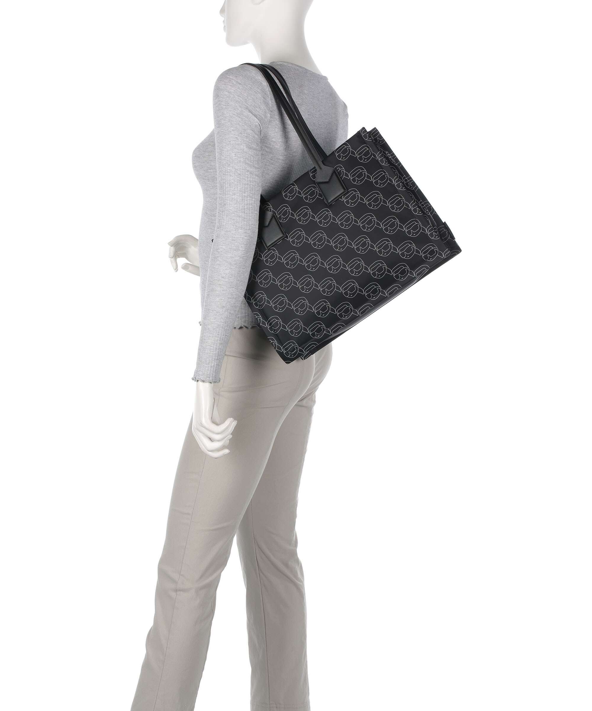 Karl Lagerfeld Ikon Medium Tote bag black - Image 3