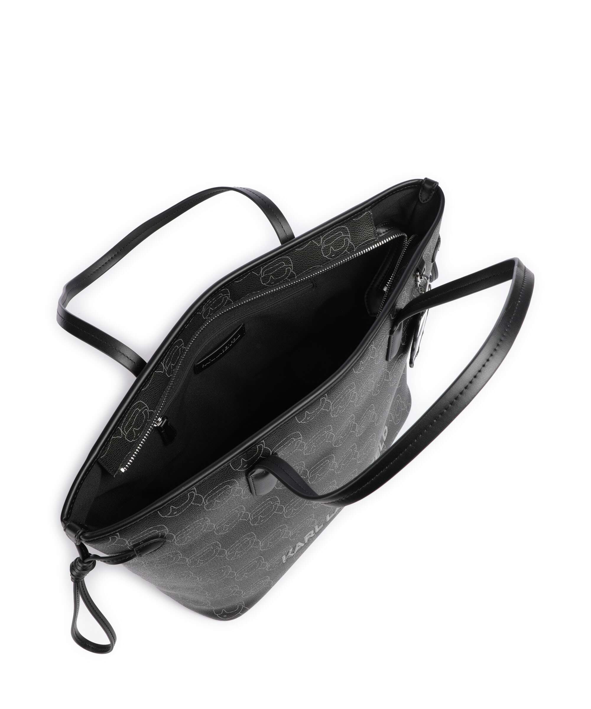 Karl Lagerfeld Ikon Mono Tote bag black - Image 6