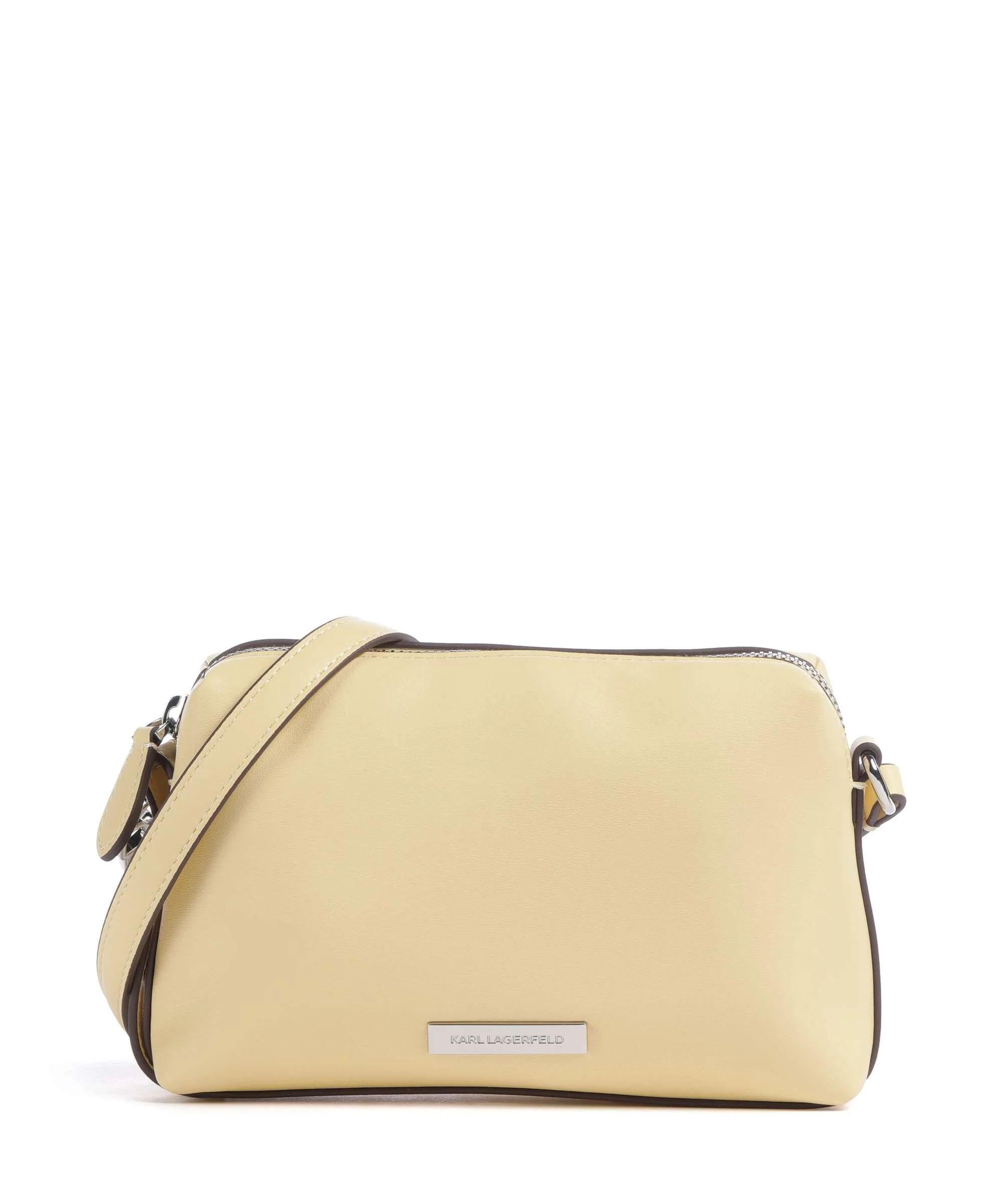 Karl Lagerfeld Ikon Smooth Crossbody bag sunlight