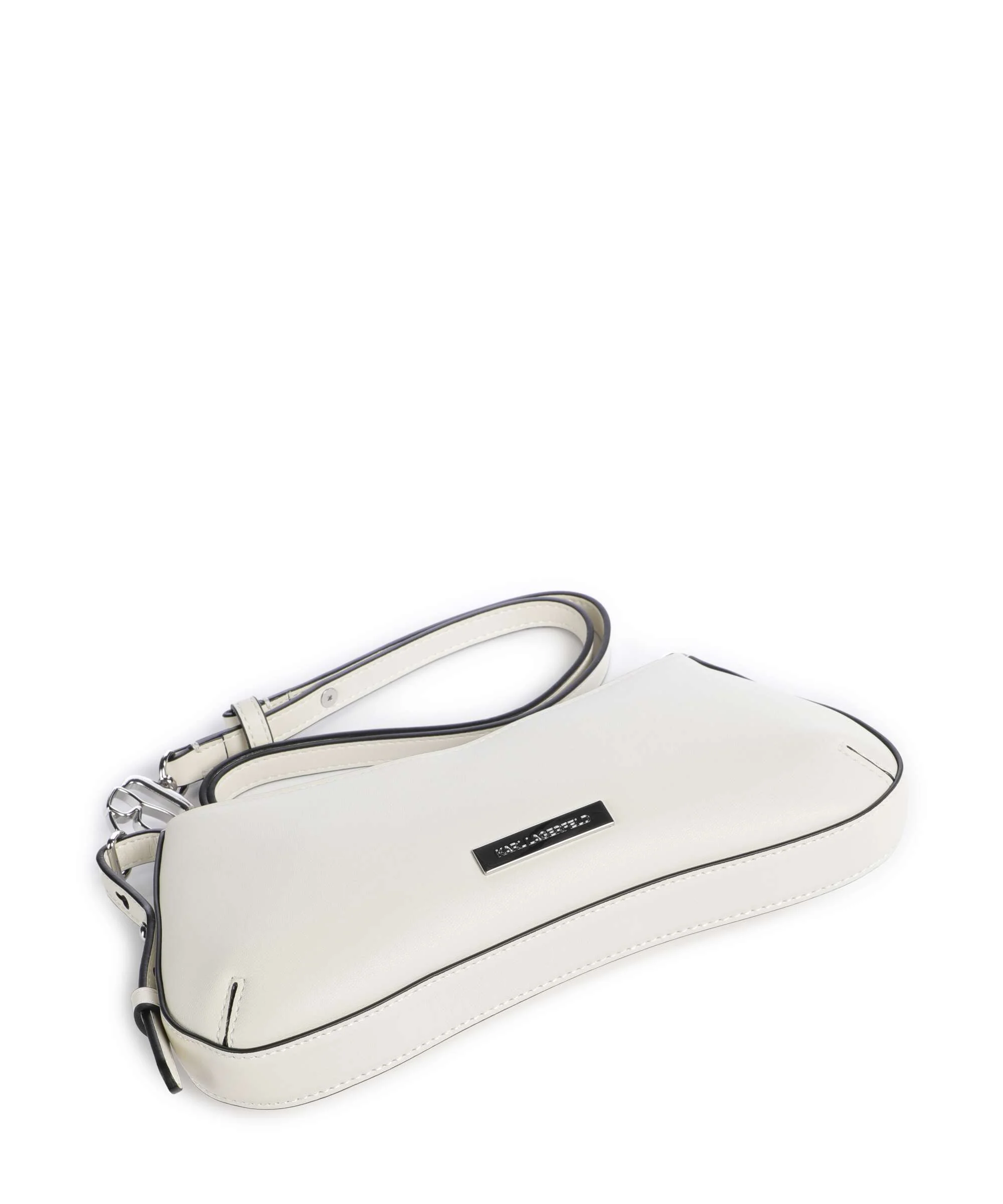 Karl Lagerfeld Ikon Smooth Shoulder bag off white - Image 5