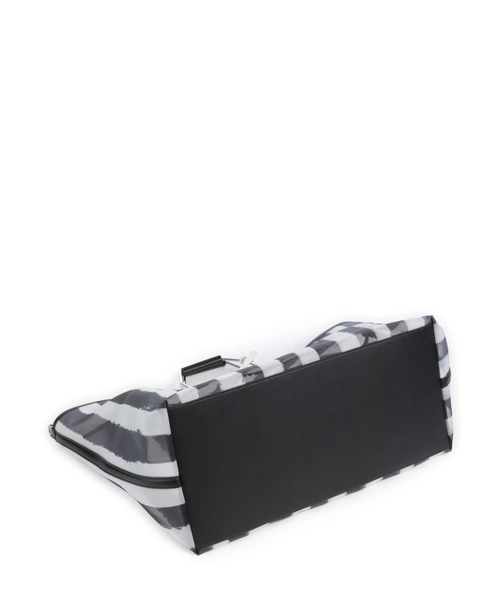 Karl Lagerfeld Ikon XXL Handbag black stripes - Image 5