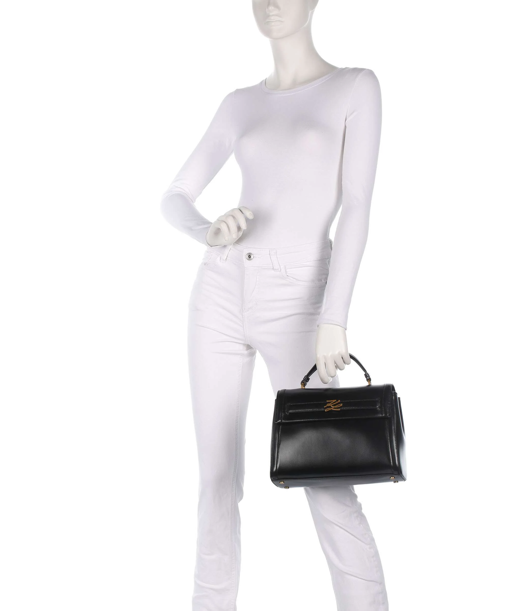 Karl Lagerfeld K/Autograph Handbag black/gold - Image 3