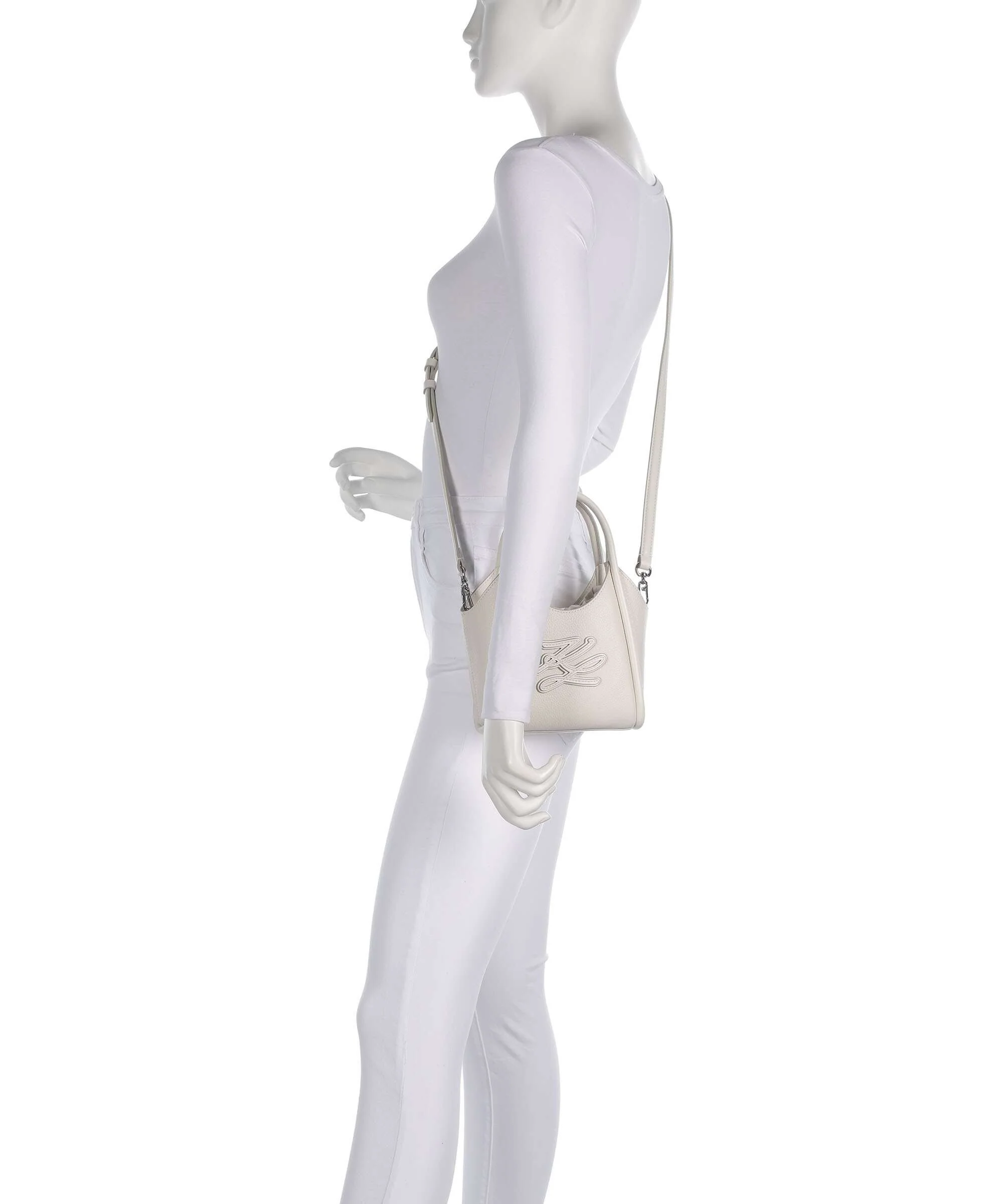Karl Lagerfeld K/Autograph Mini Crossbody bag off white - Image 3