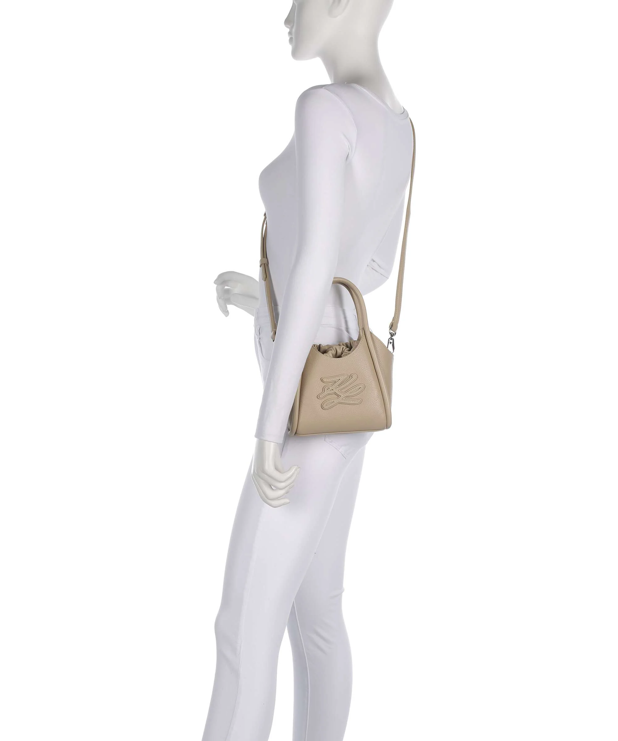 Karl Lagerfeld K/Autograph Mini Crossbody bag safari - Image 3