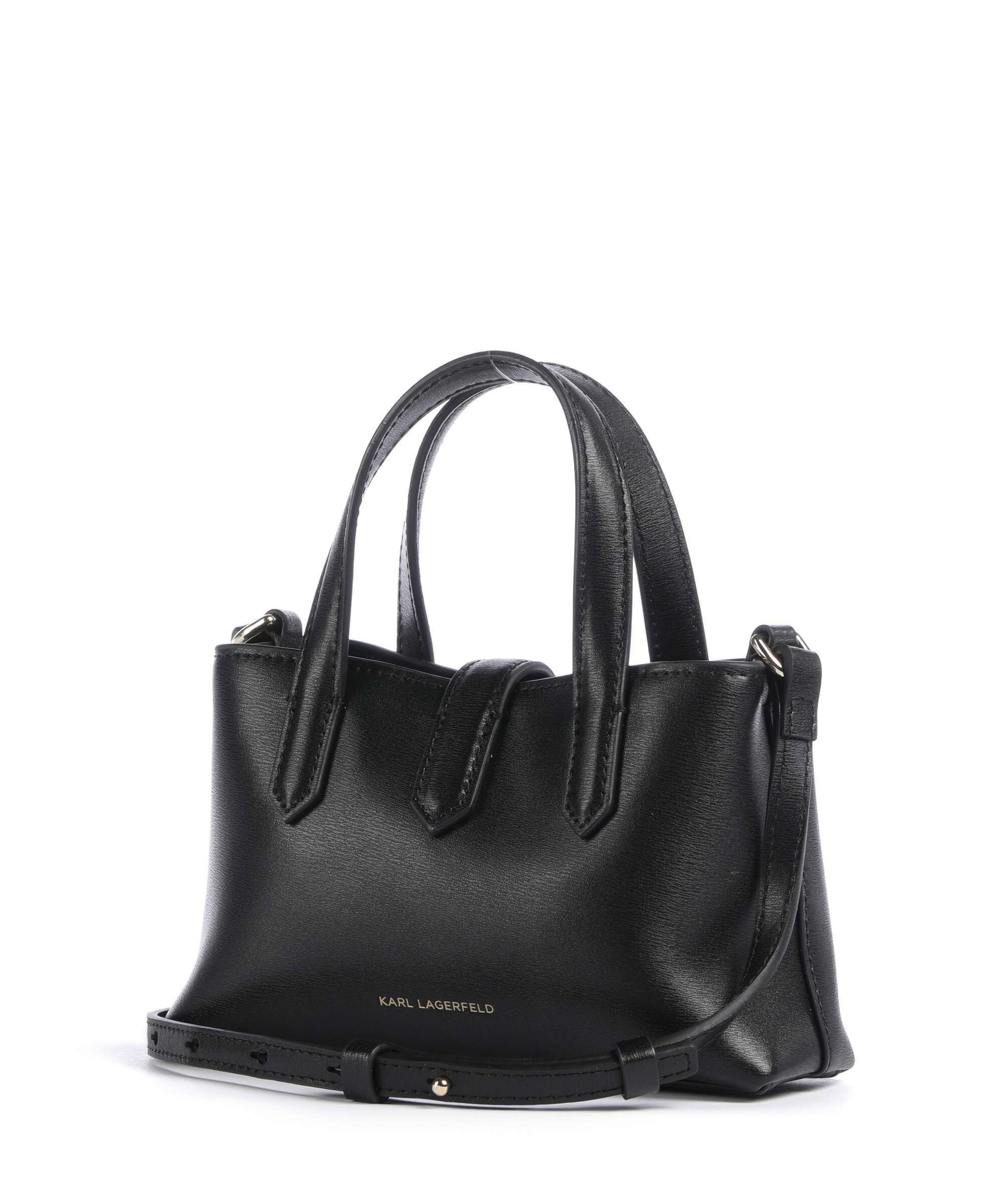 Karl Lagerfeld K/Autograph Padlock Crossbody bag black/gold - Image 2