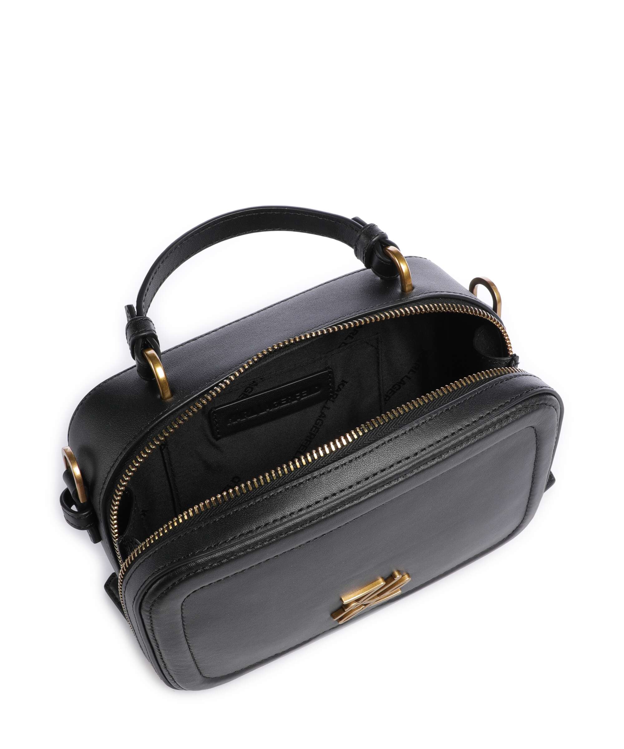 Karl Lagerfeld K/Autograph Small Crossbody bag black/gold - Image 6