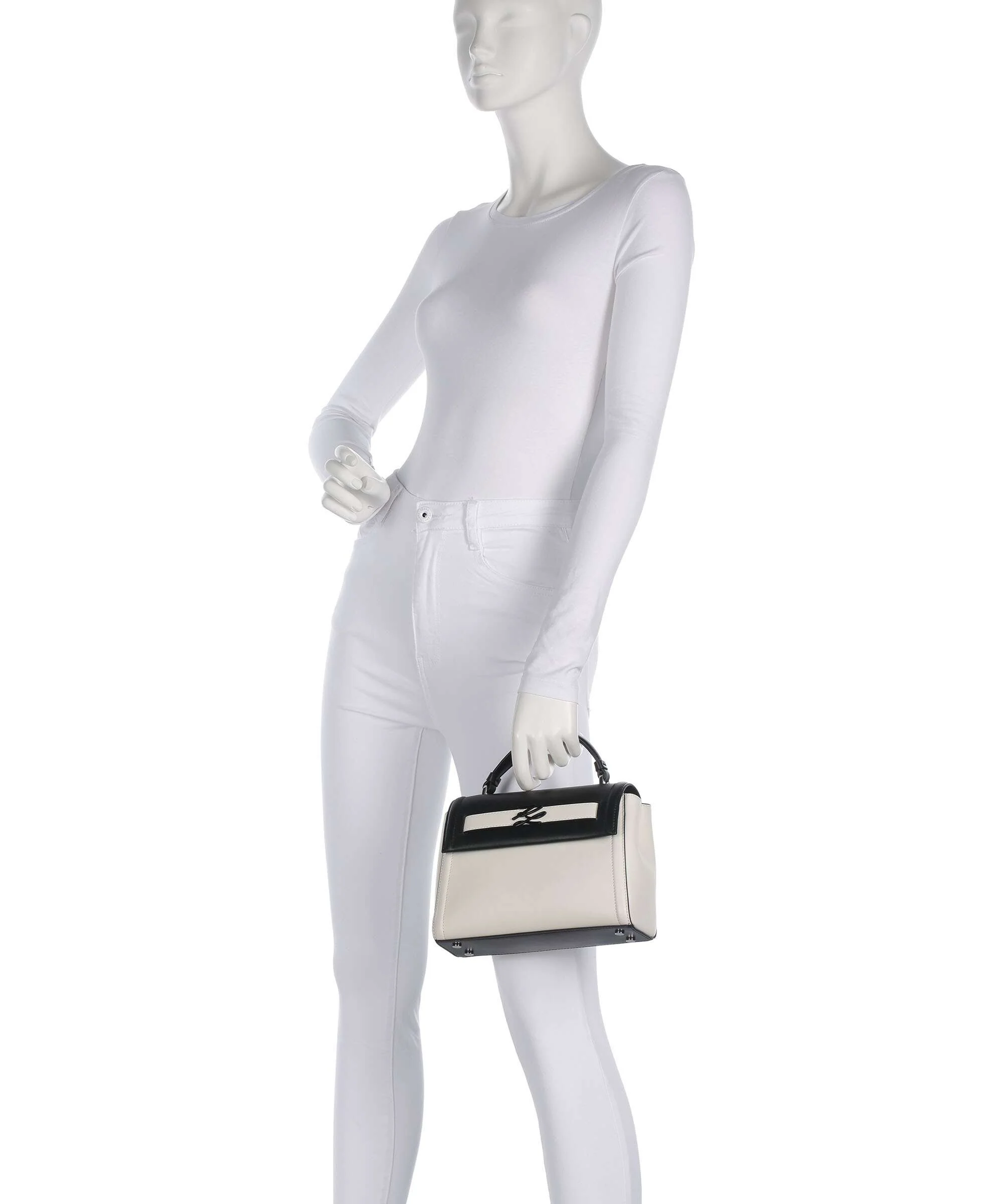 Karl Lagerfeld K/Autograph Small Handbag black/white - Image 3