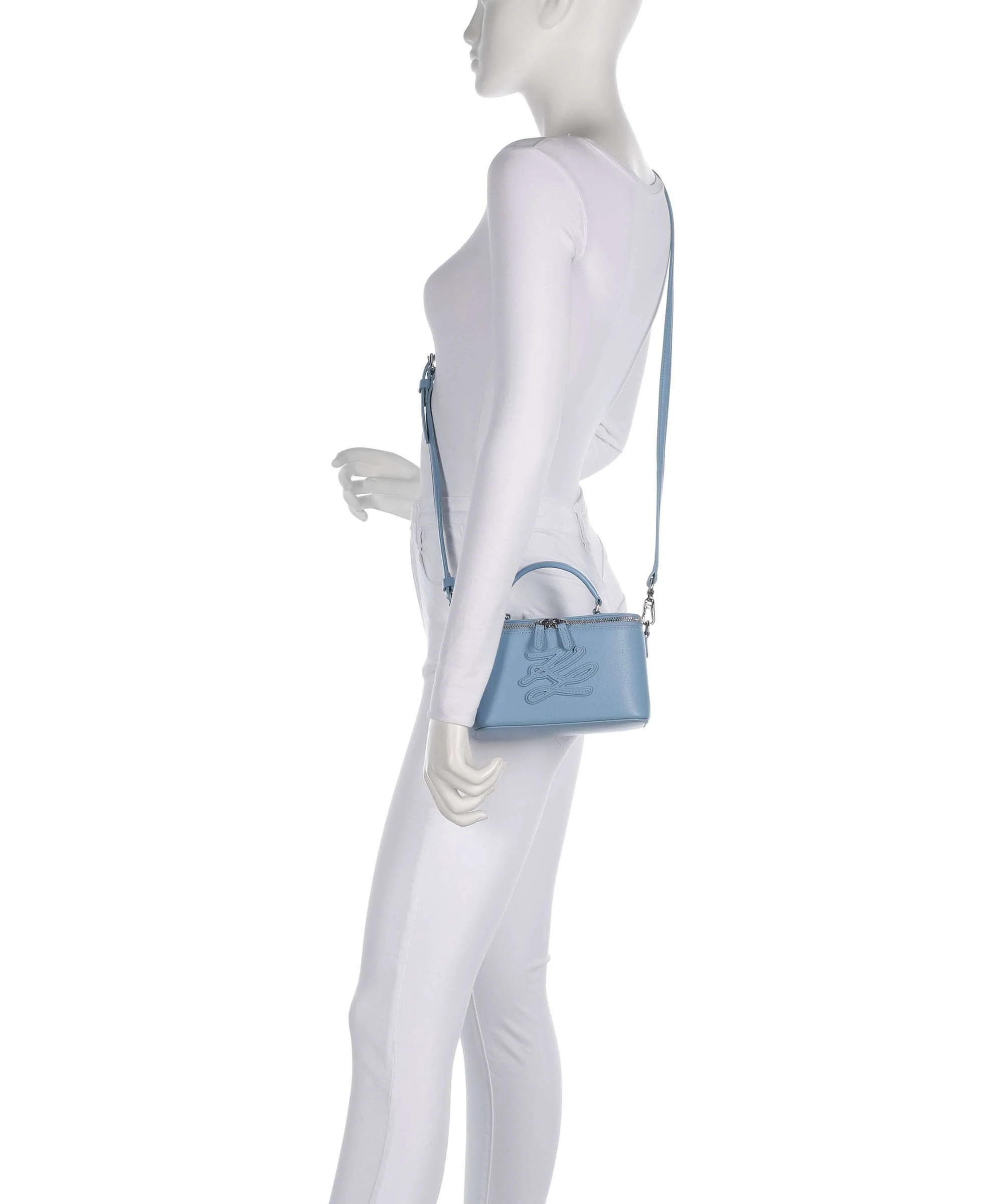 Karl Lagerfeld K/Autograph Vanity Crossbody bag blue bloom - Image 3