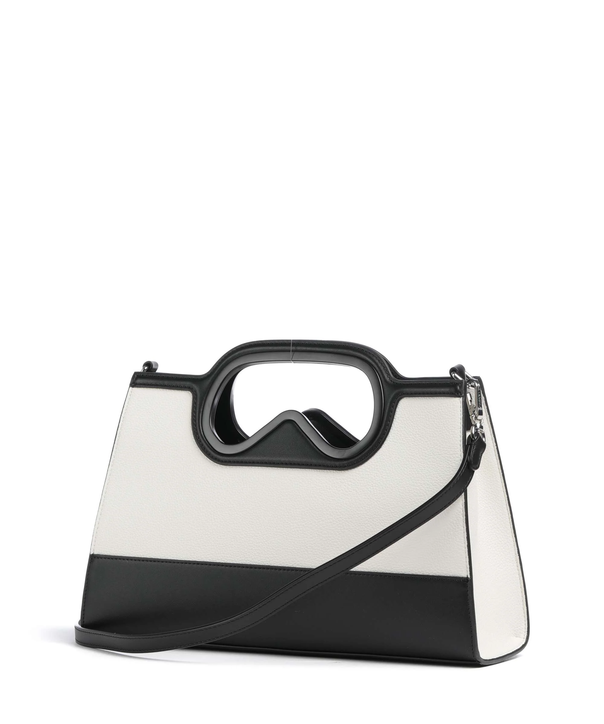 Karl Lagerfeld K/Aviator Handbag white/black - Image 2