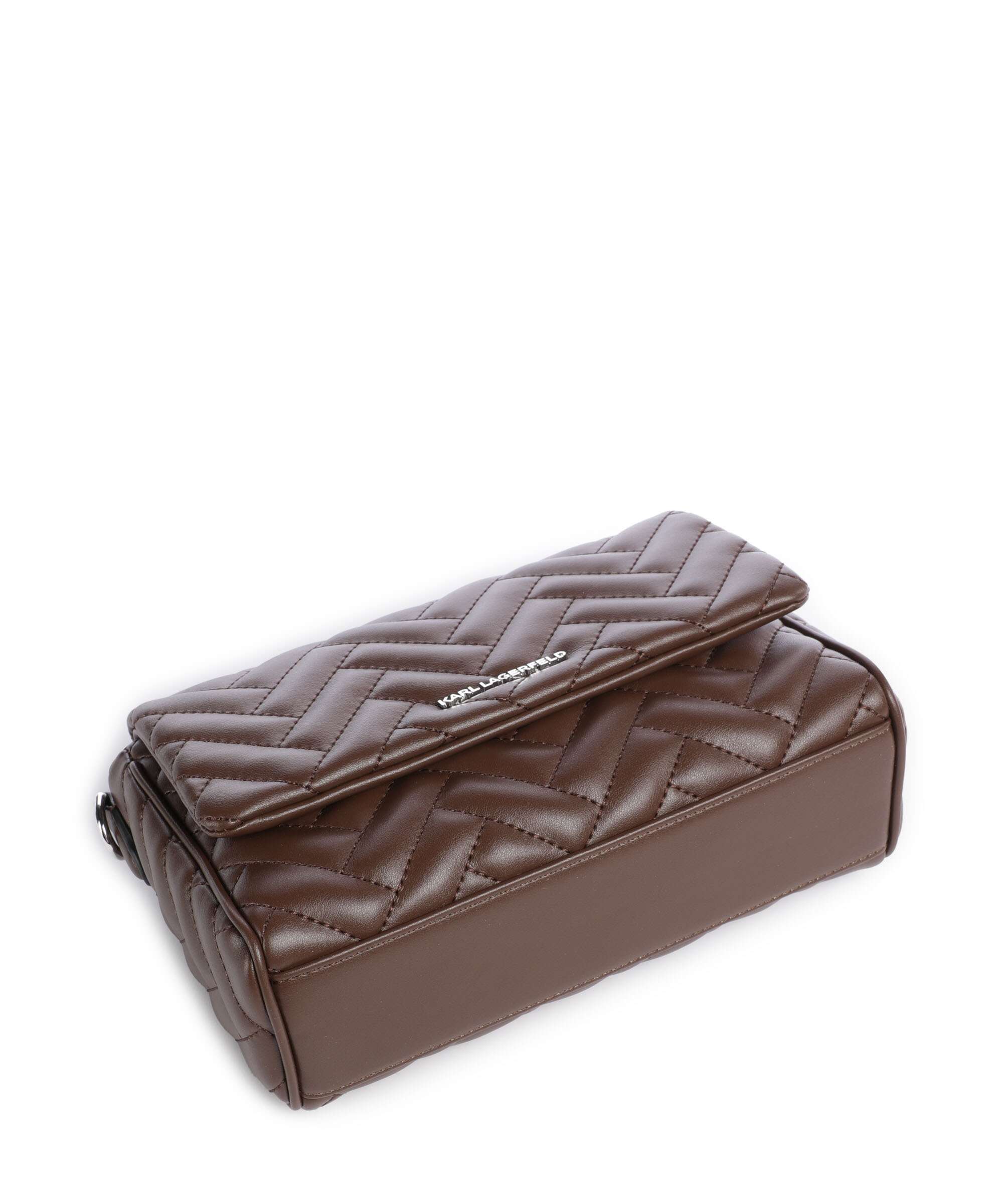 Karl Lagerfeld K/Brick Crossbody bag dark friar brown - Image 5