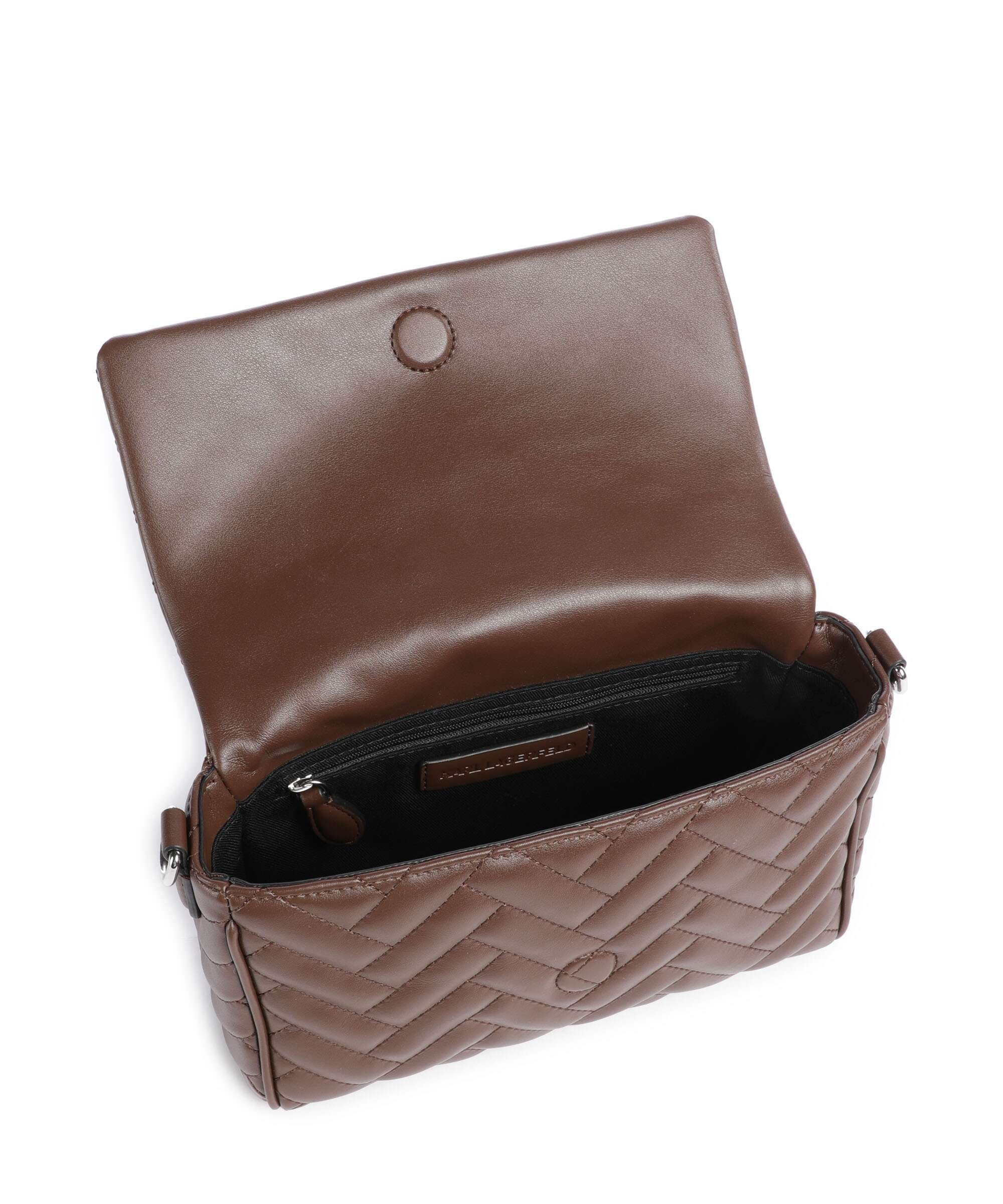Karl Lagerfeld K/Brick Crossbody bag dark friar brown - Image 6