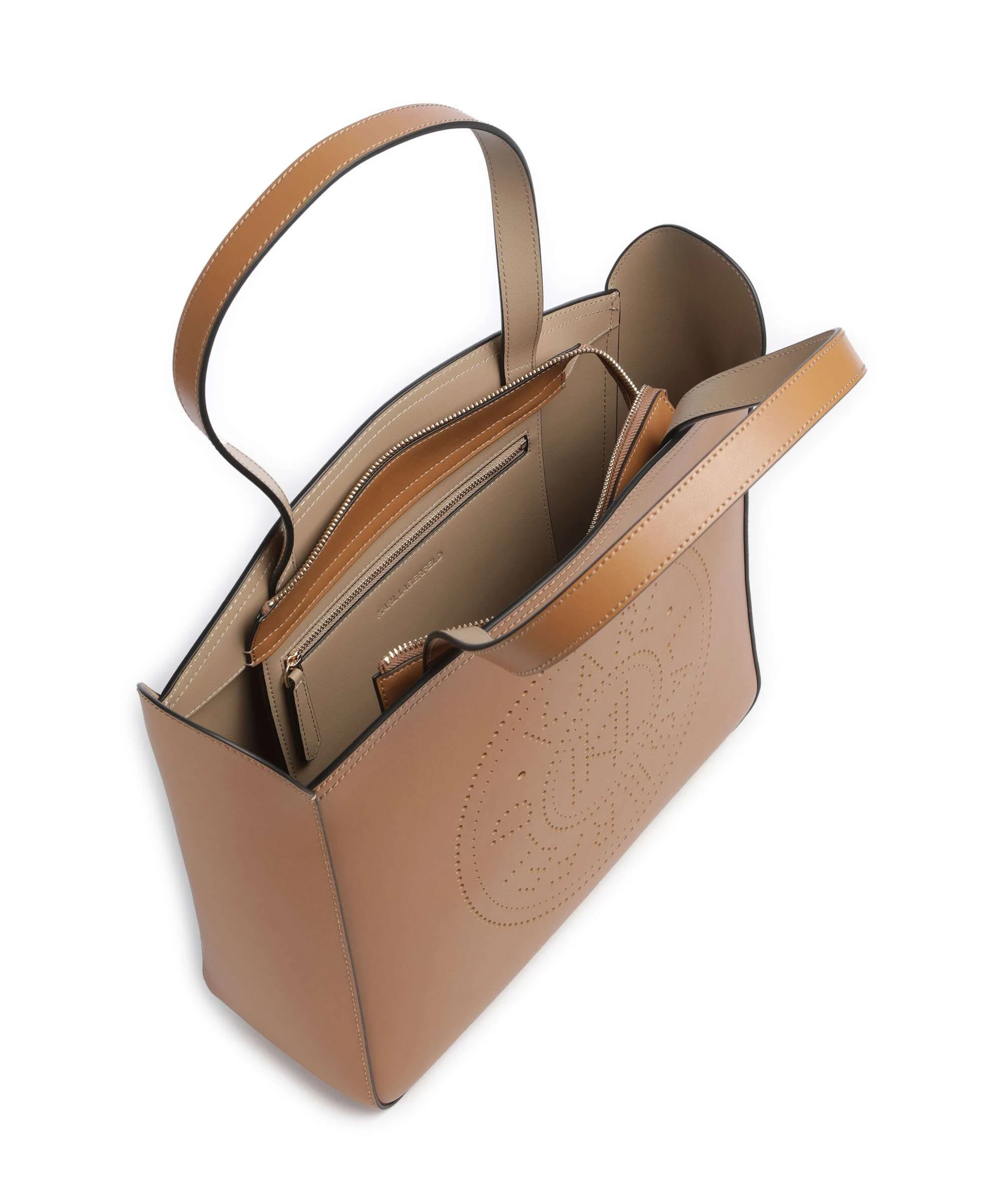 Karl Lagerfeld K/Circle Medium Tote bag caramel - Image 5