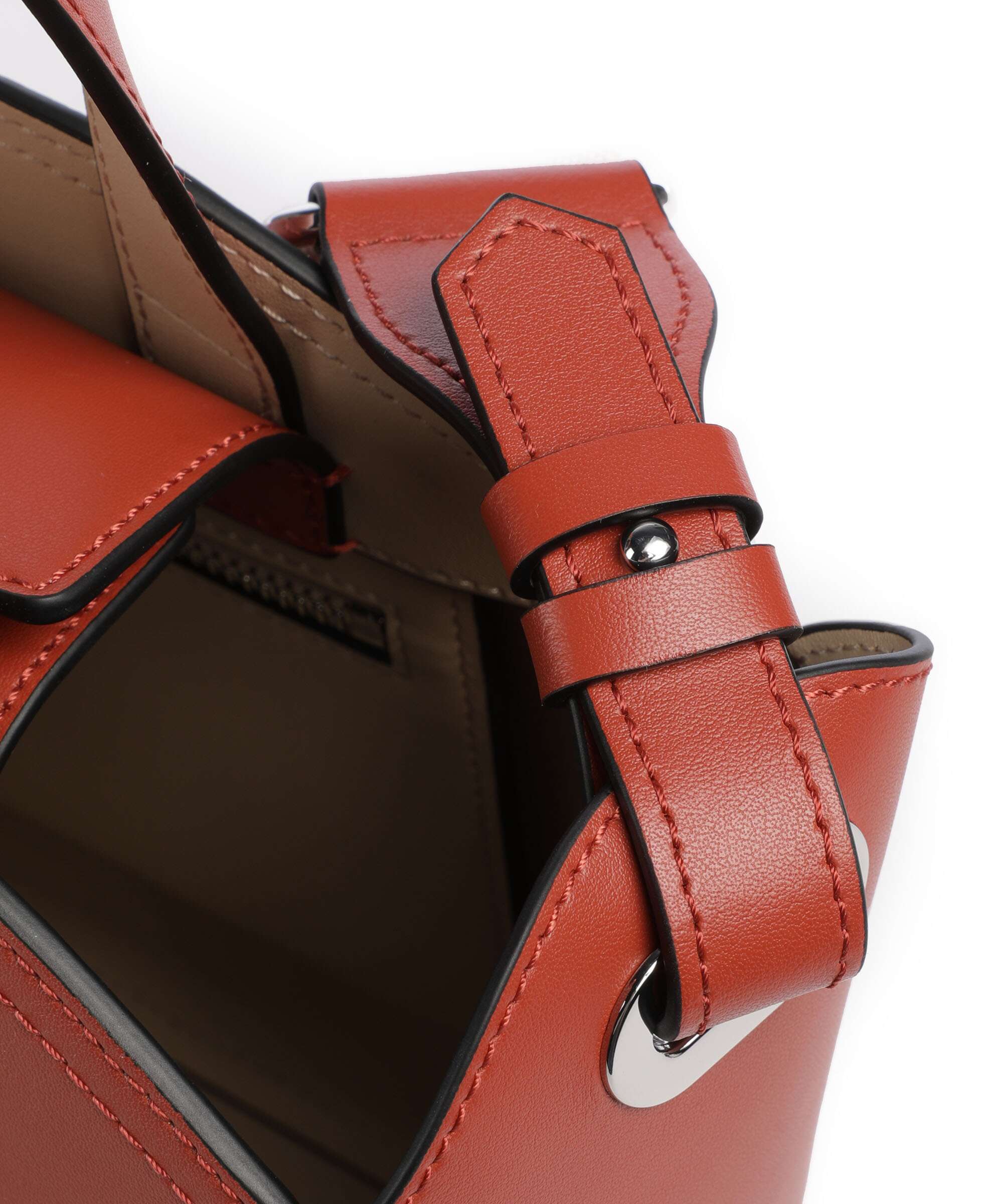Karl Lagerfeld K/Circle Small Handbag red brick - Image 4