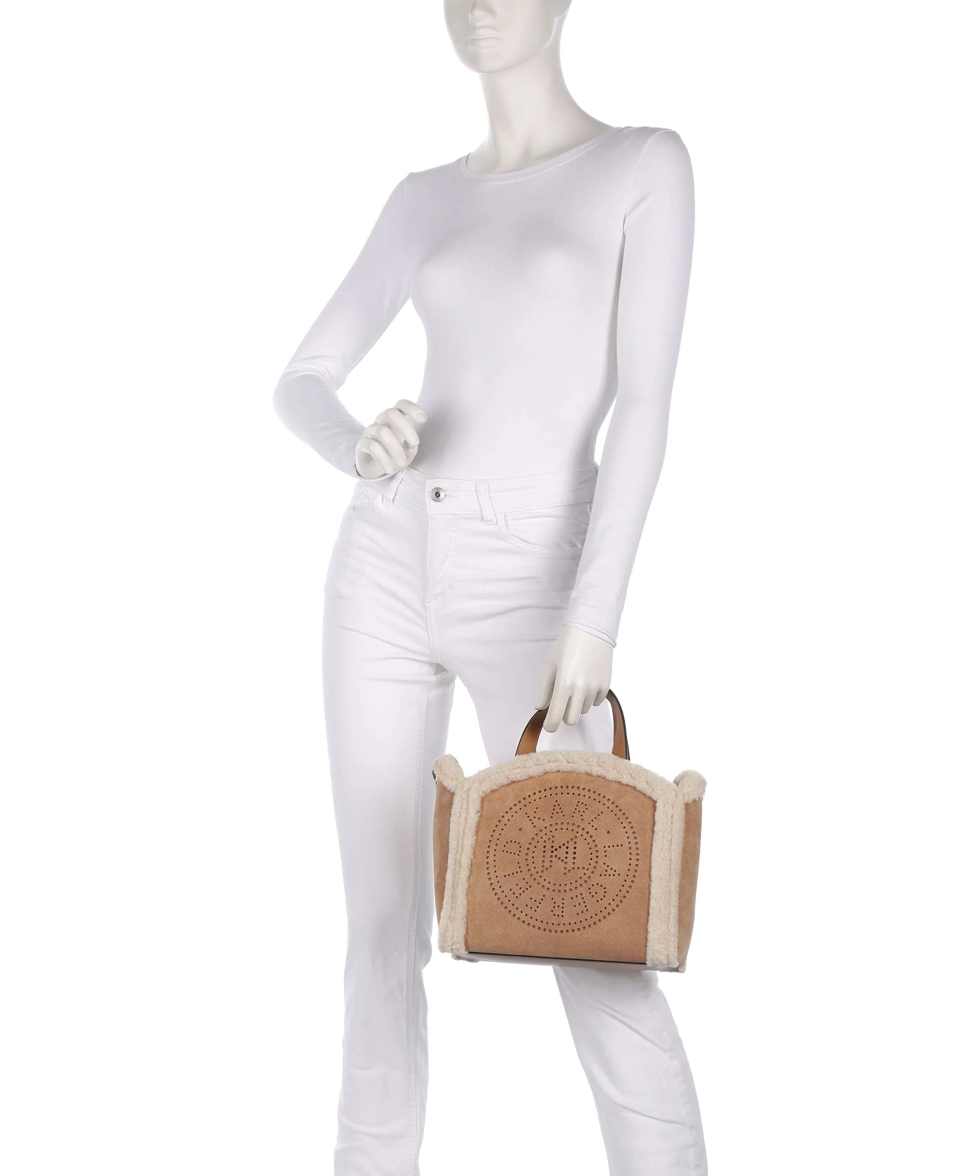 Karl Lagerfeld K/Circle Small Handbag caramel - Image 3