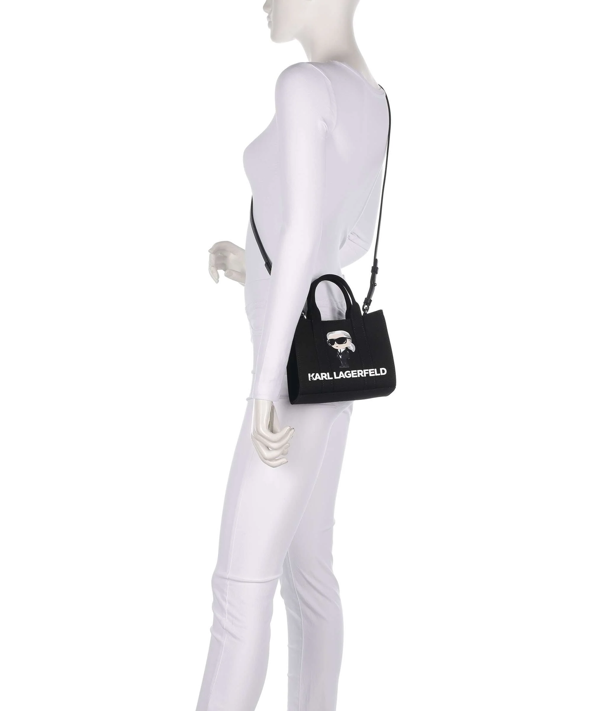 Karl Lagerfeld K/Ikon Mini Crossbody bag black - Image 3