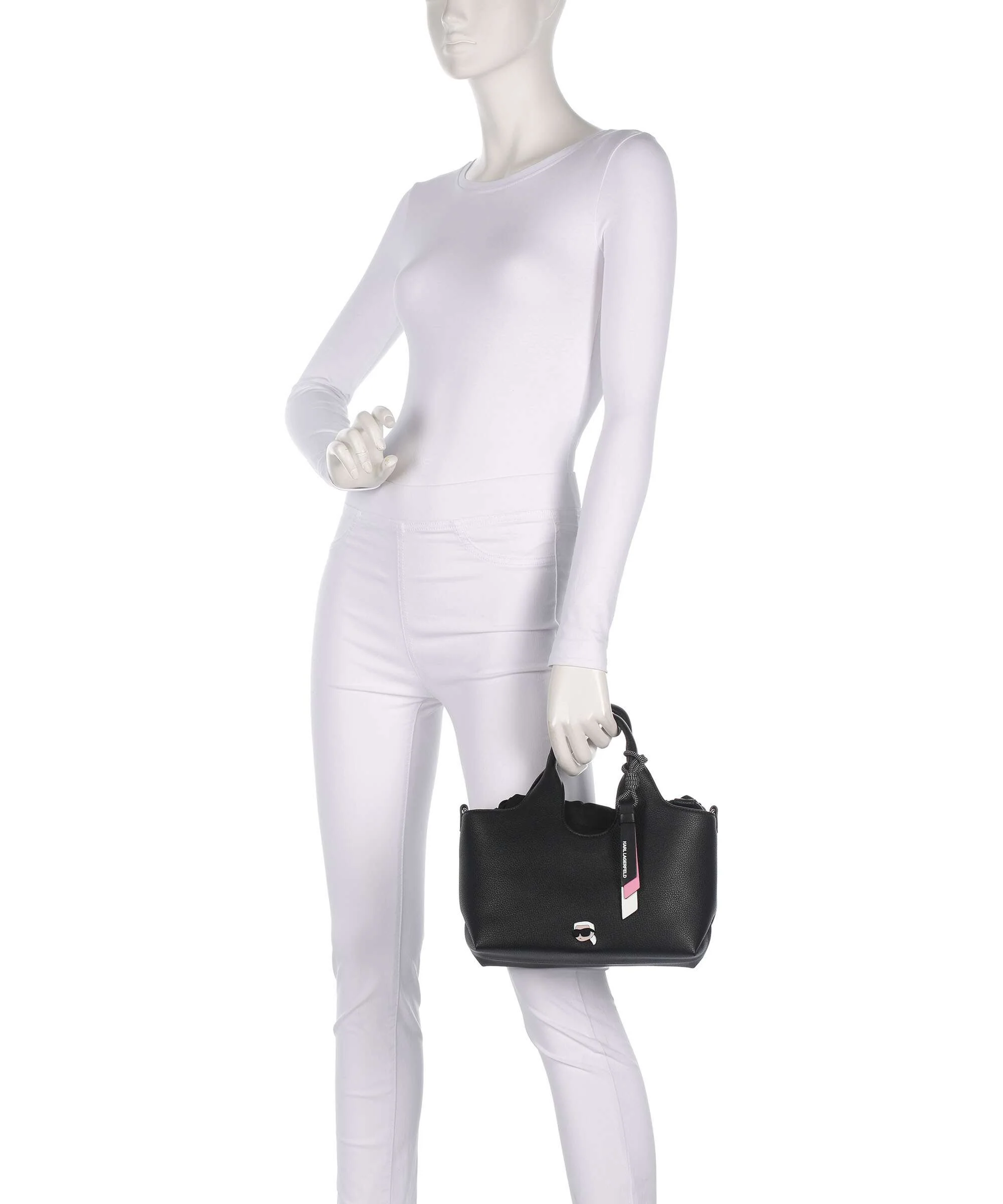 Karl Lagerfeld K/Ikon Small Handbag black - Image 3