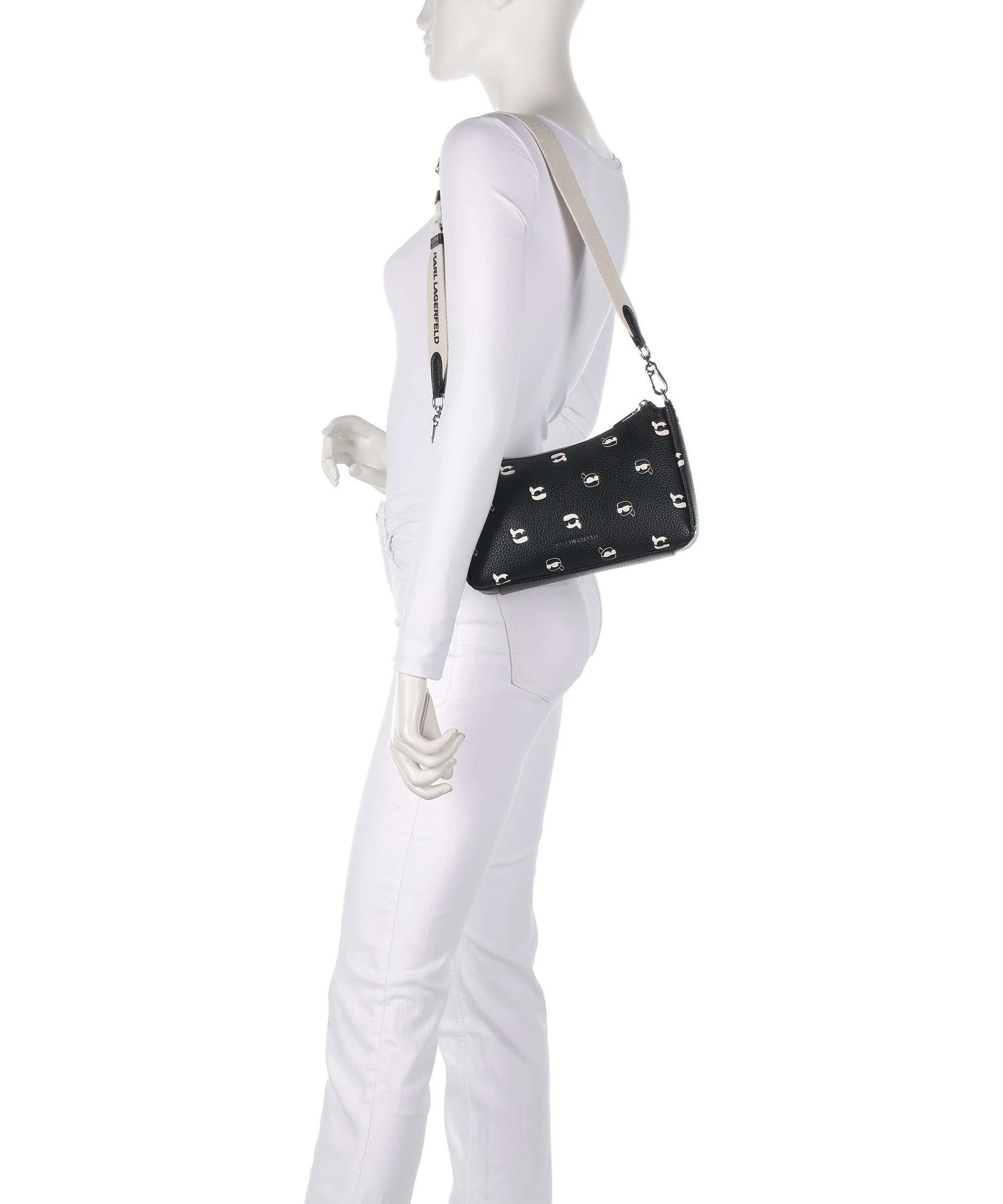 Karl Lagerfeld K/Ikonik Shoulder bag karl dot/black - Image 3