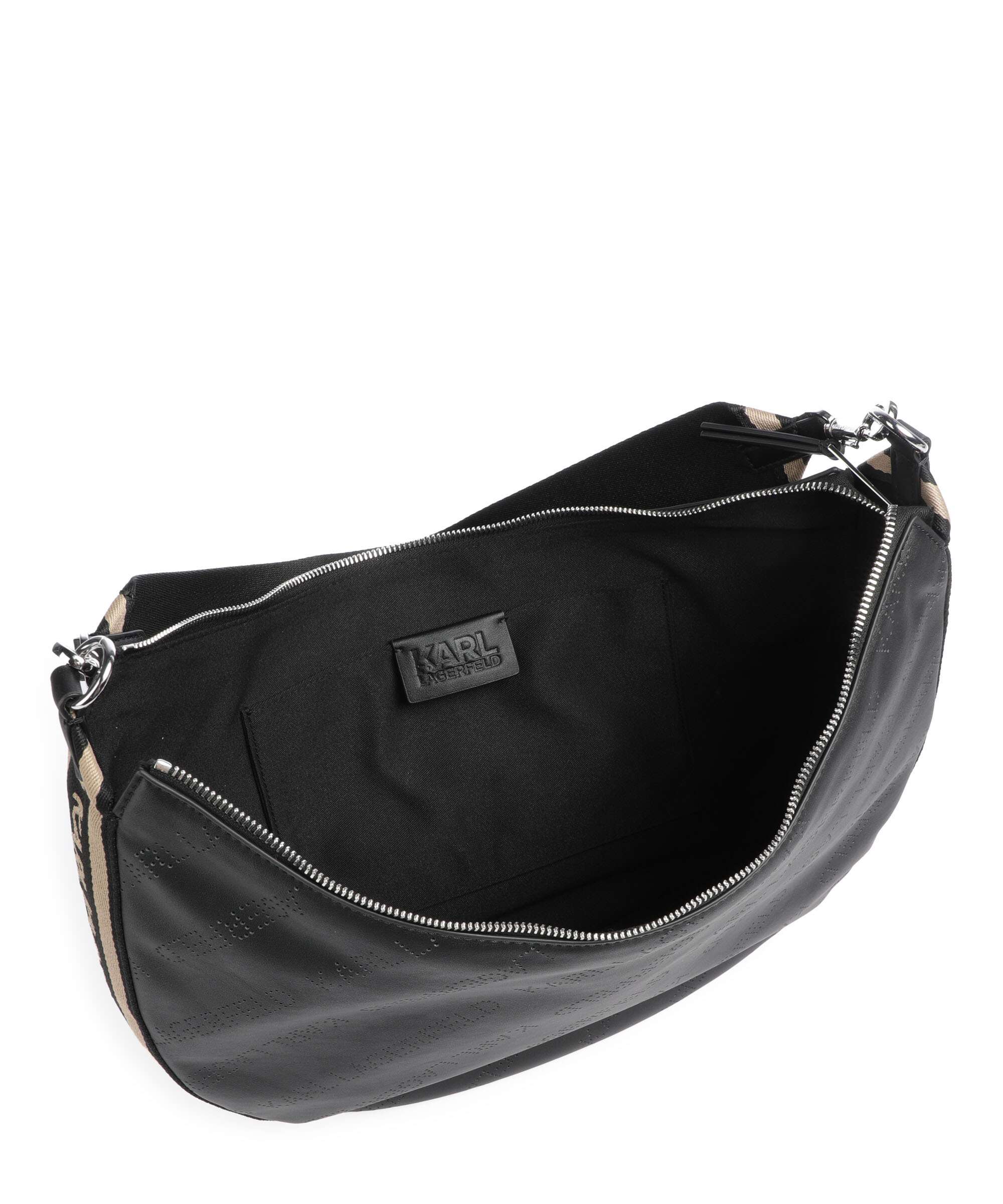 Karl Lagerfeld K/Moon Medium Hobo bag black - Image 6