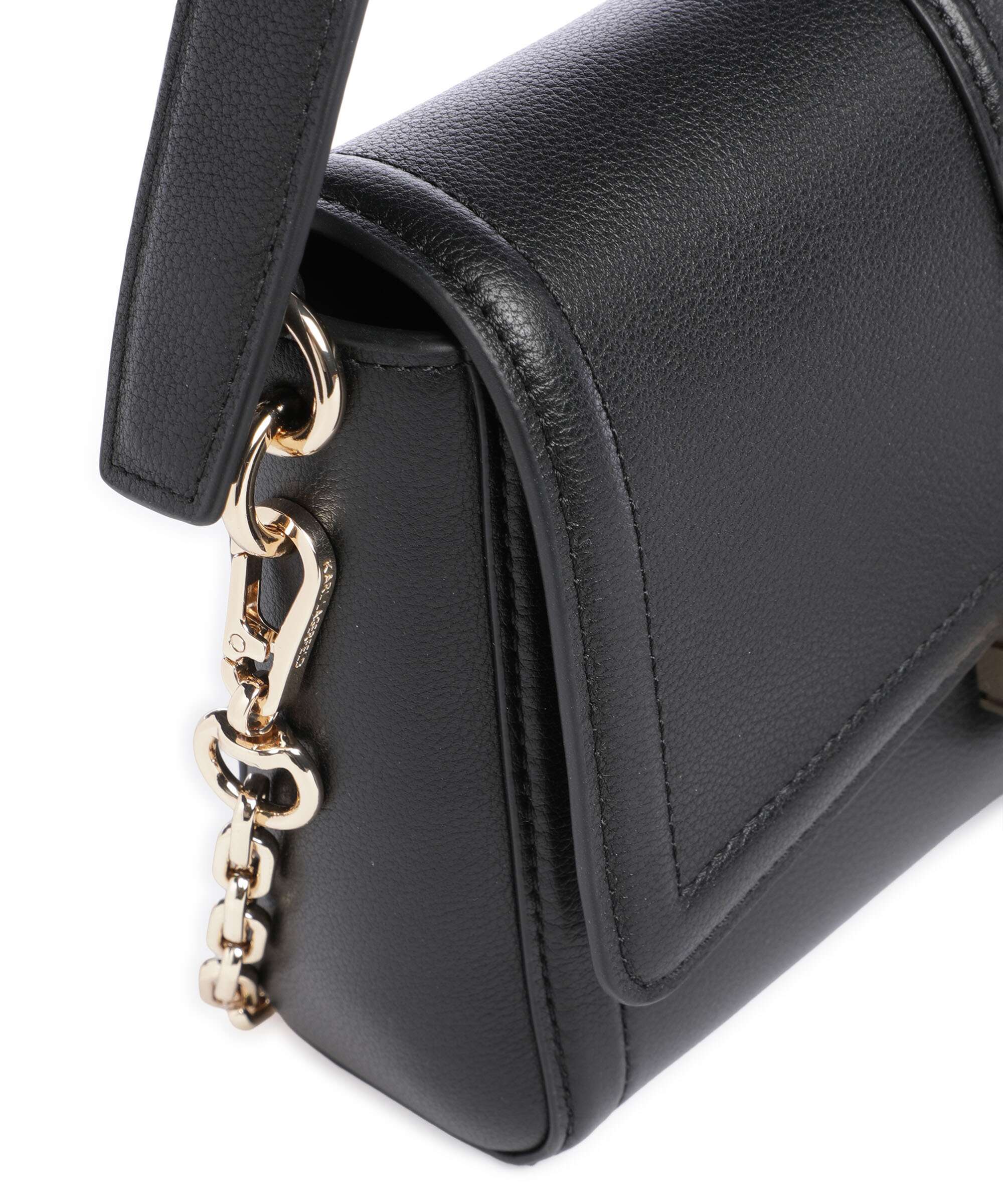 Karl Lagerfeld K/Nova Medium Shoulder bag black/gold - Image 5