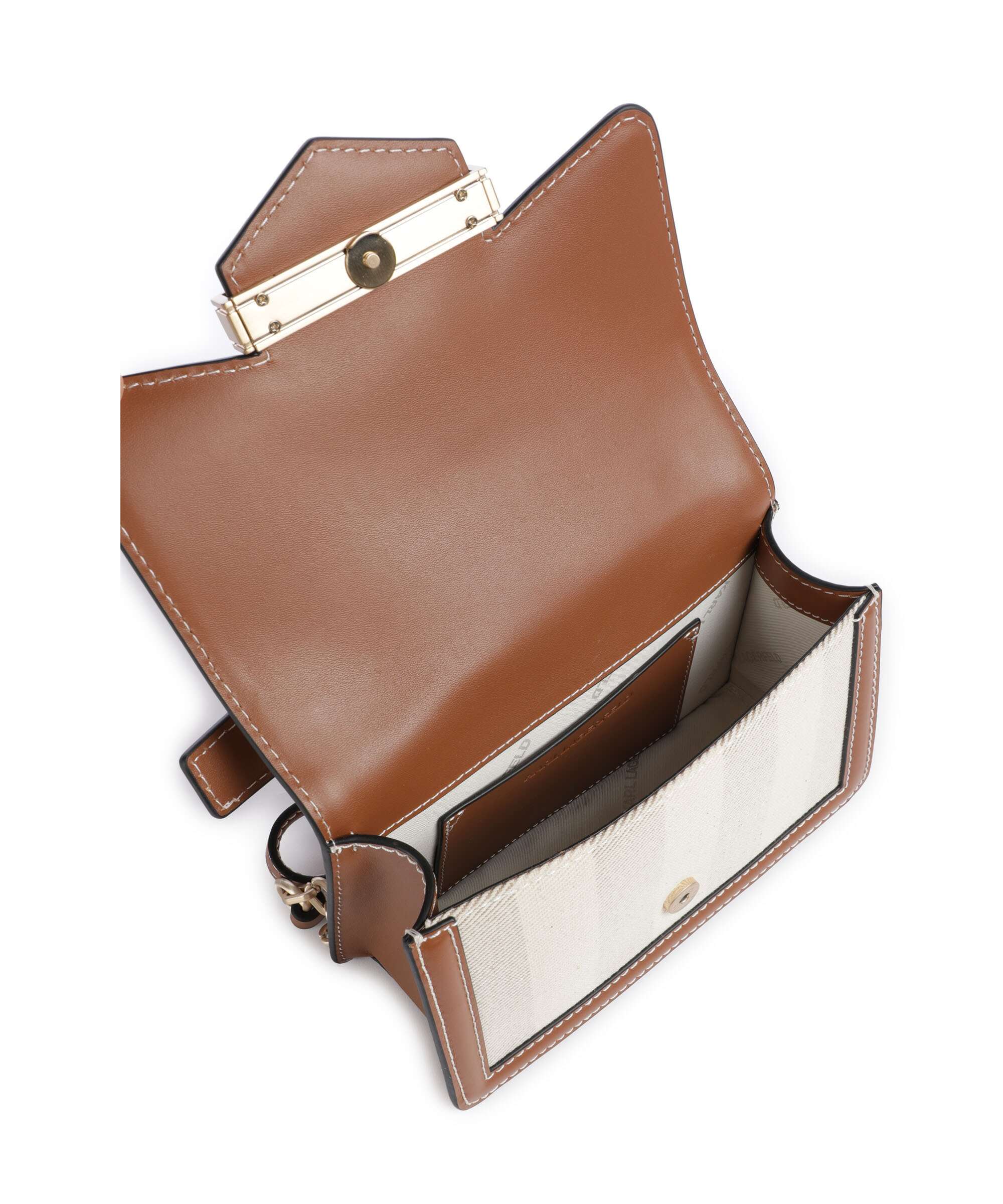 Karl Lagerfeld K/Nova Small Crossbody bag natural canvas/tan - Image 6
