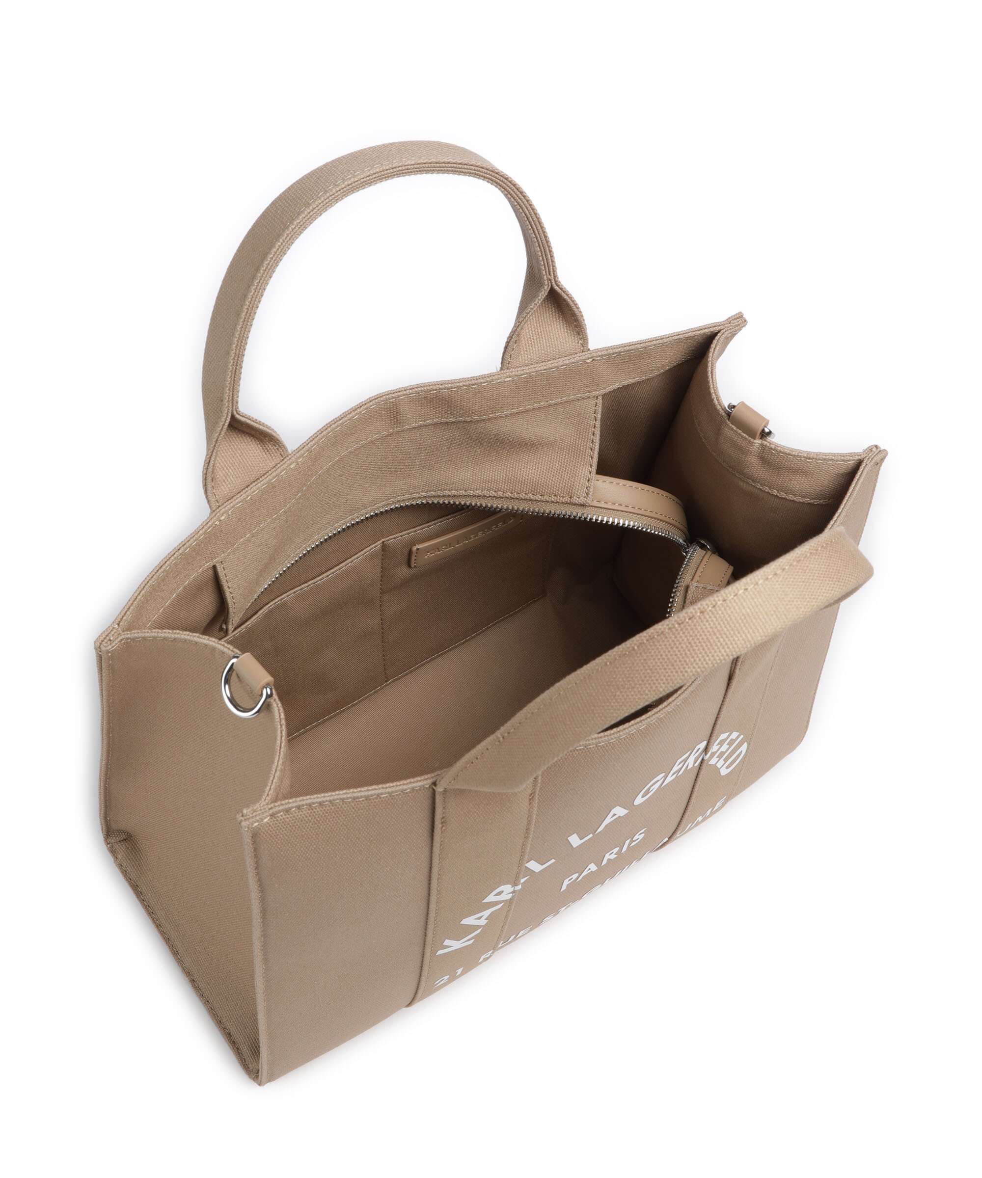 Karl Lagerfeld K/Rue St Guillaume Medium Handbag nougat - Image 6