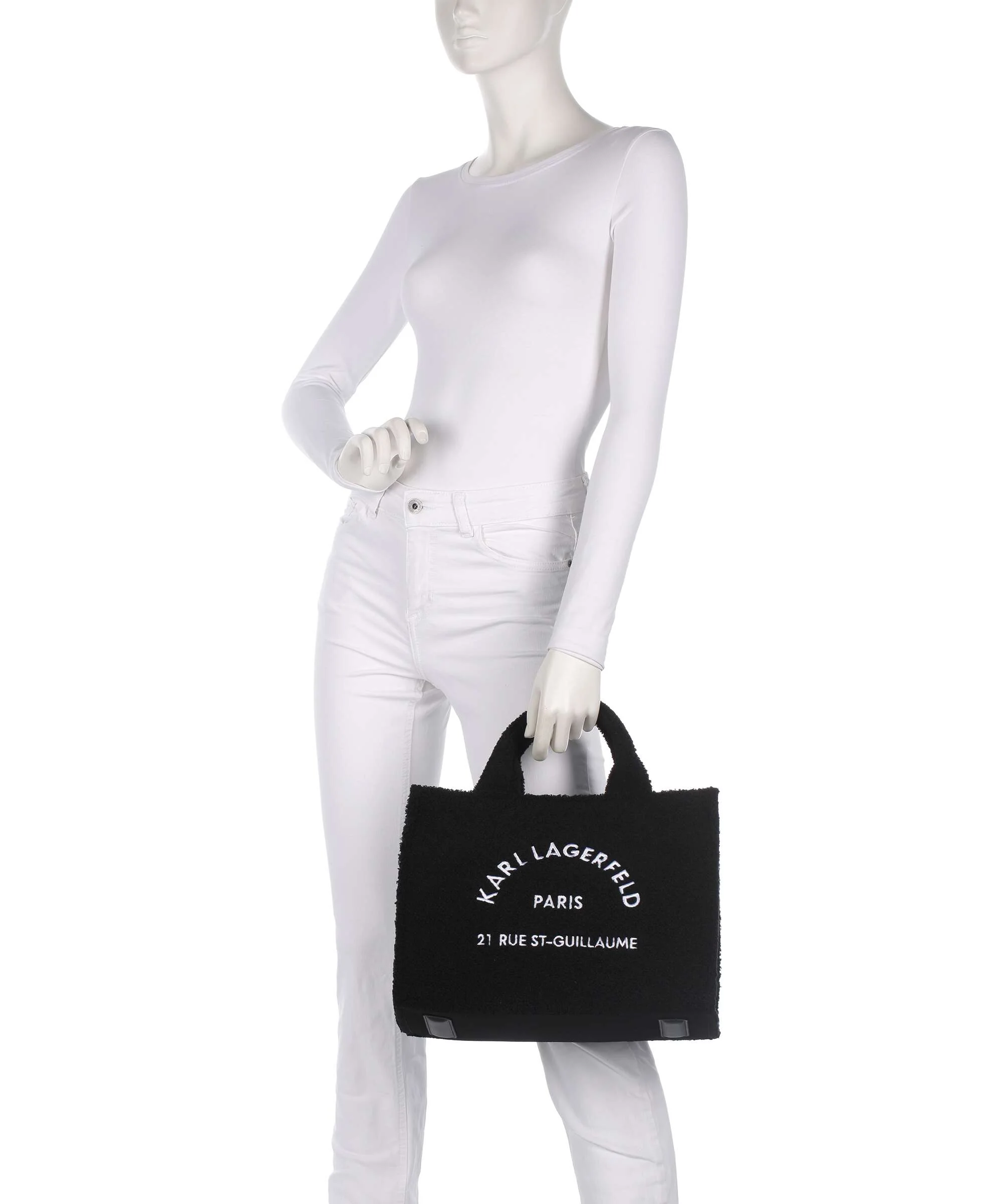 Karl Lagerfeld K/Rue St Guillaume Medium Handbag black - Image 3