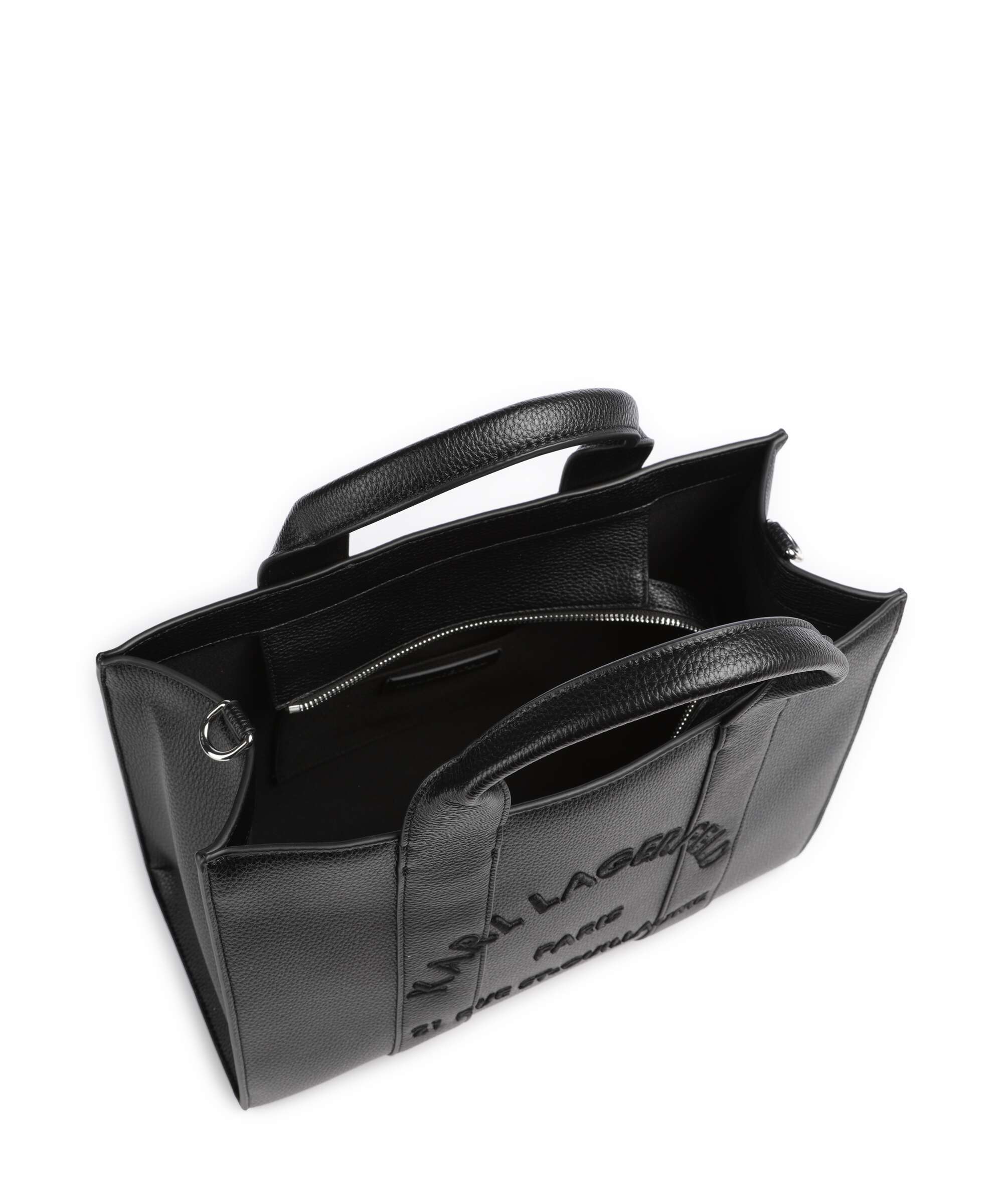 Karl Lagerfeld K/Rue St Guillaume Medium Handbag black - Image 6